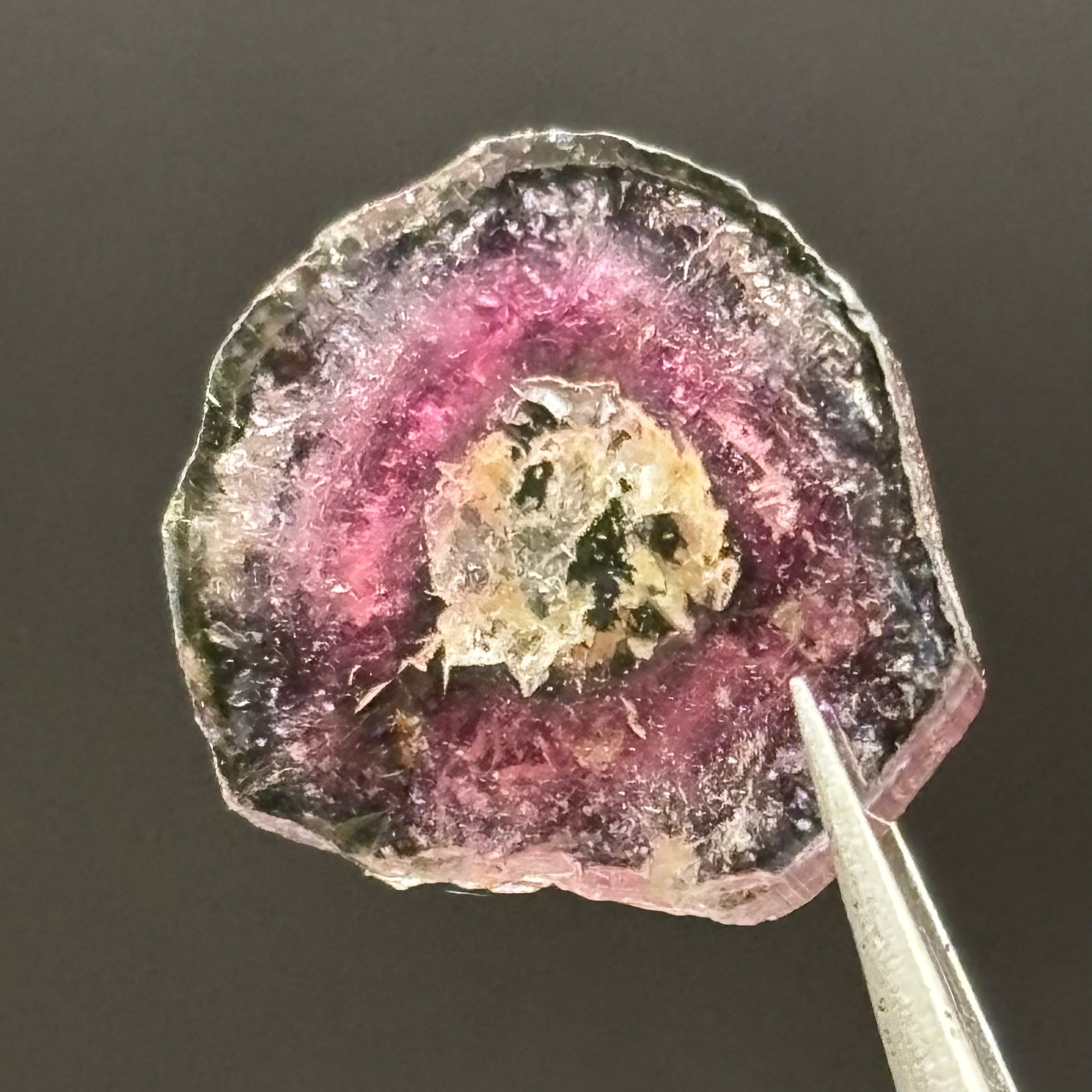 Watermelon Tourmaline Cross-Section - 155