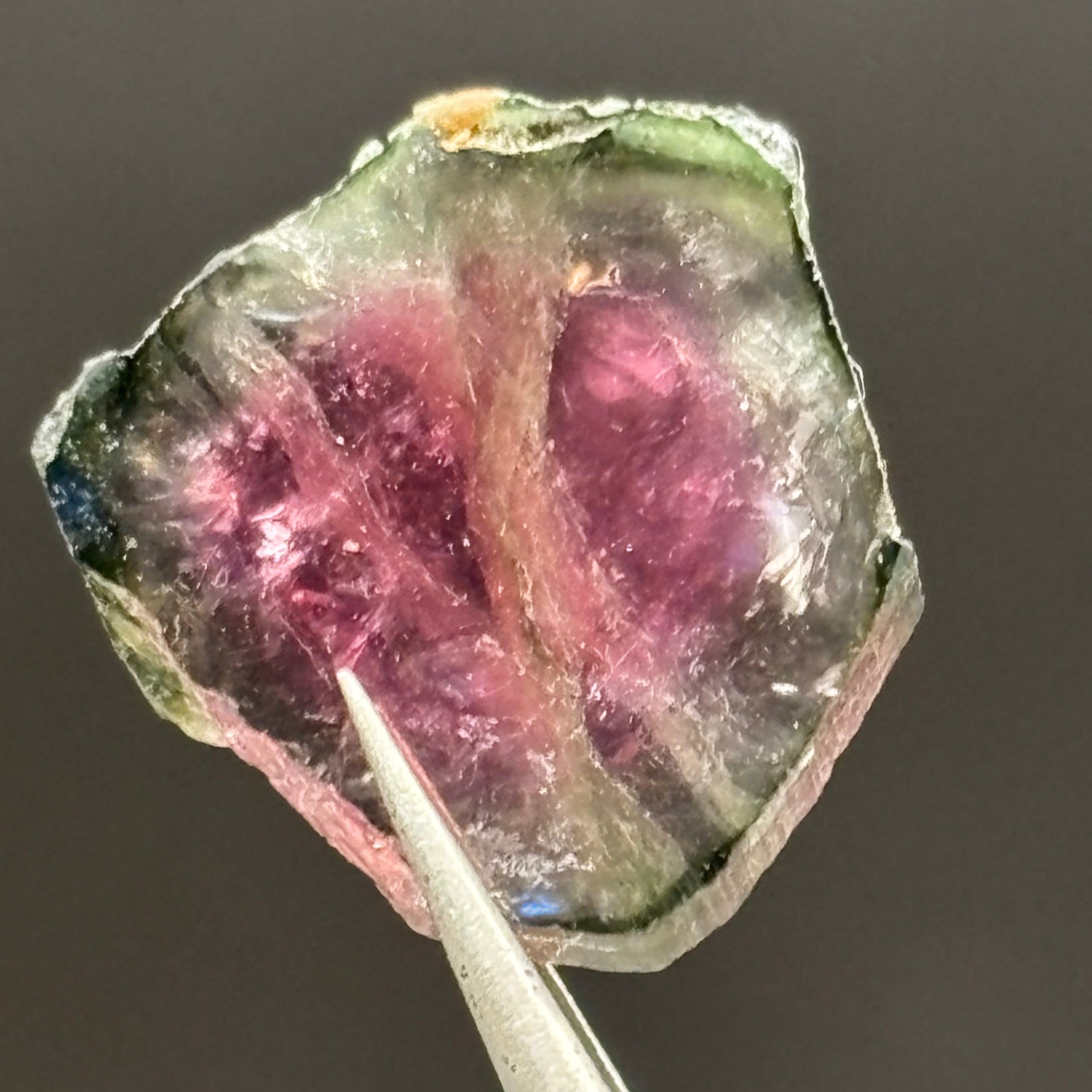 Watermelon Tourmaline Cross-Section - 156