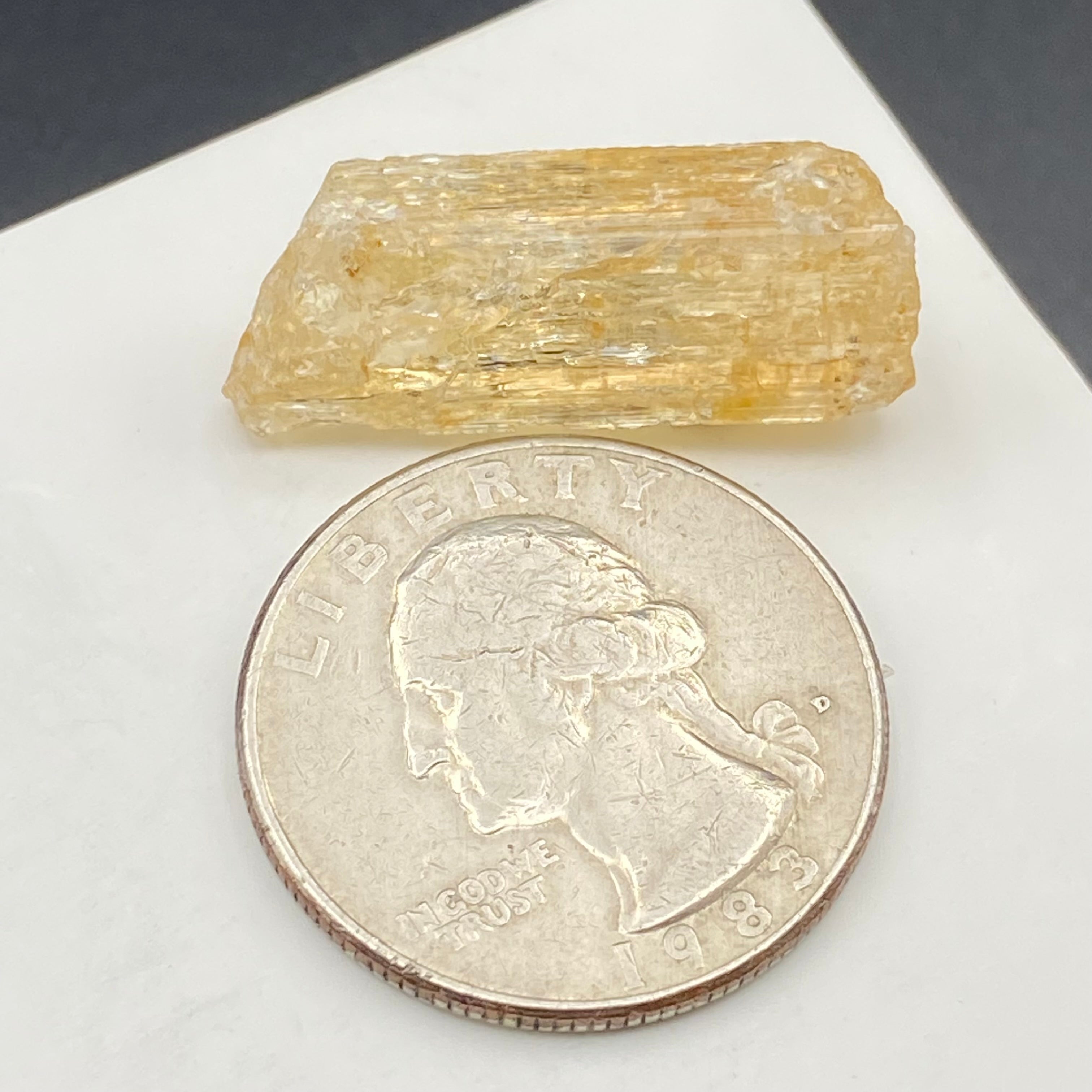 Imperial Topaz Non-Terminated Crystal - 140