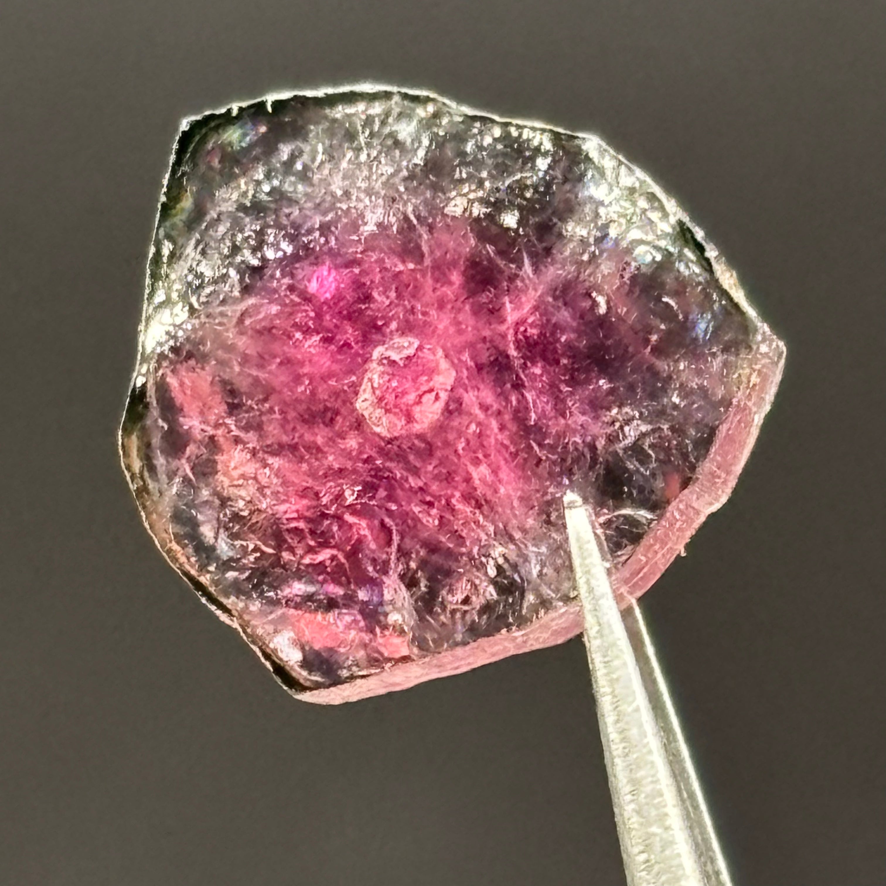 Watermelon Tourmaline Cross-Section- 162