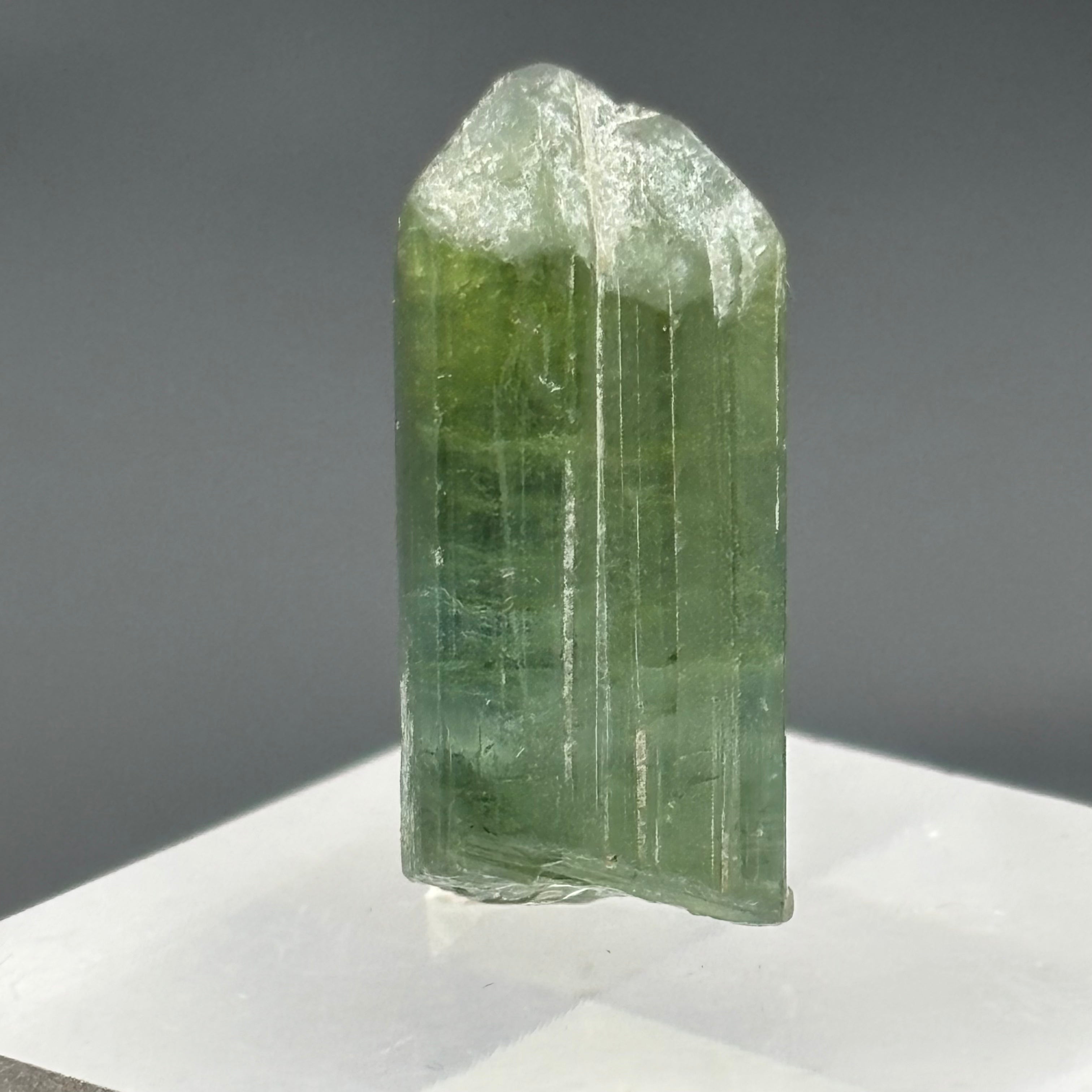 Green Tourmaline Crystal - 099