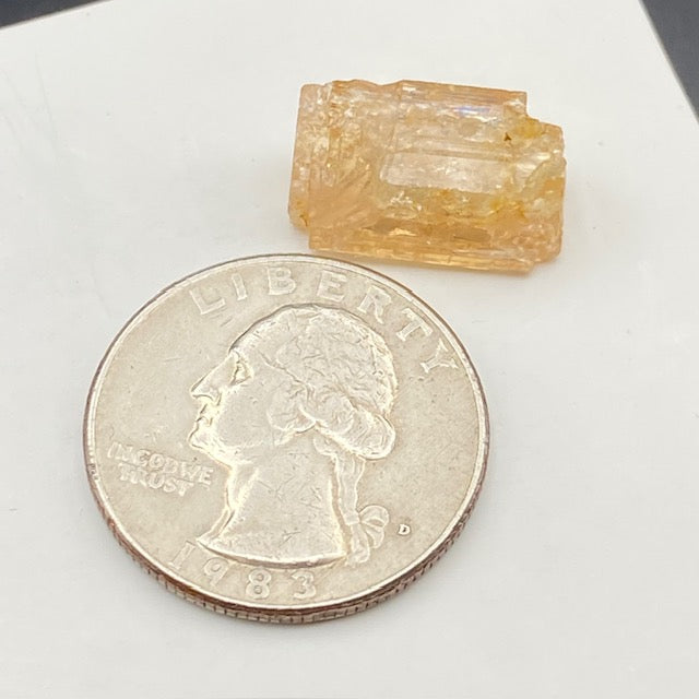 Imperial Topaz Non-Terminated Crystal - 154