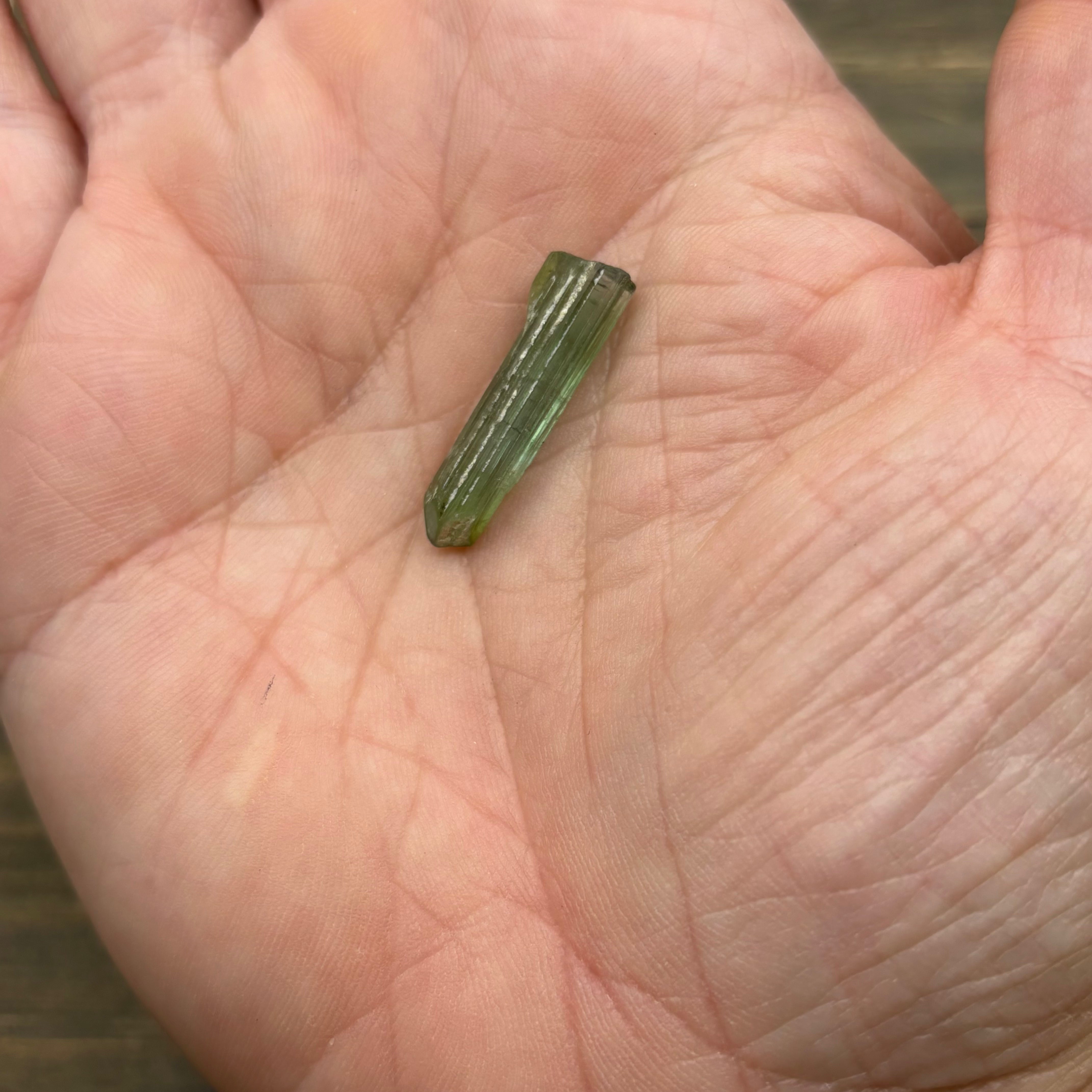 Green Tourmaline Crystal - 104