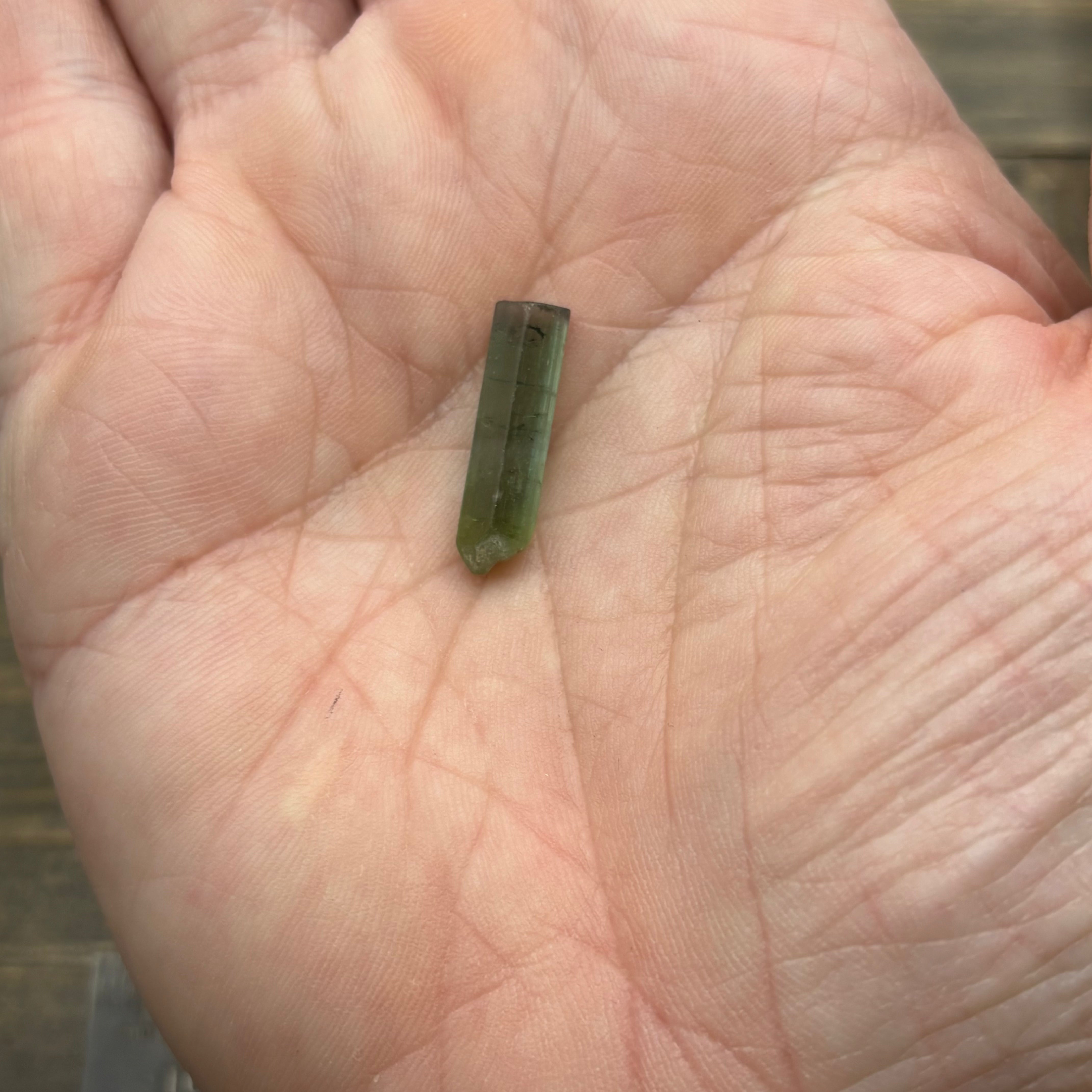 Green Tourmaline Crystal - 106