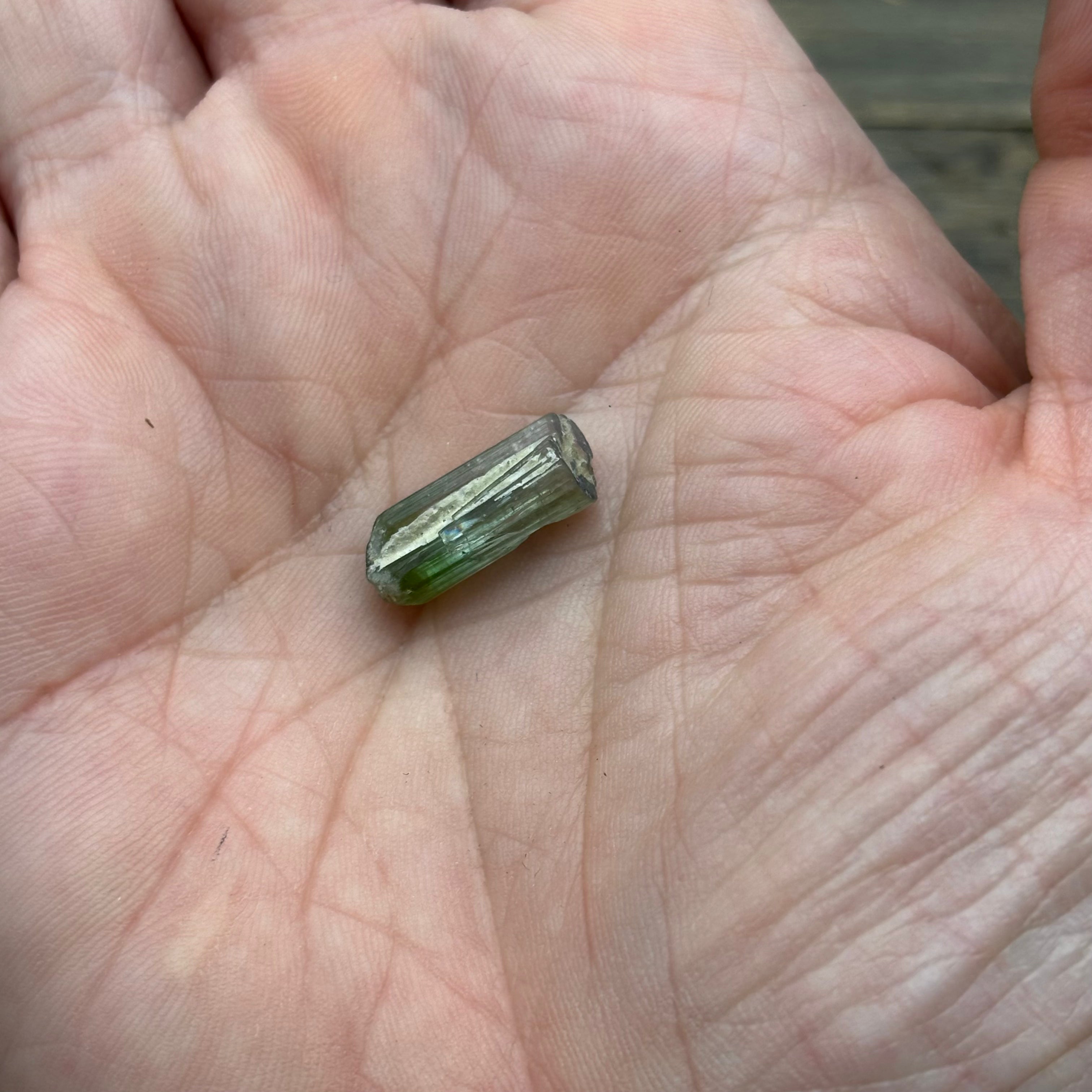 Green Tourmaline Crystal - 111