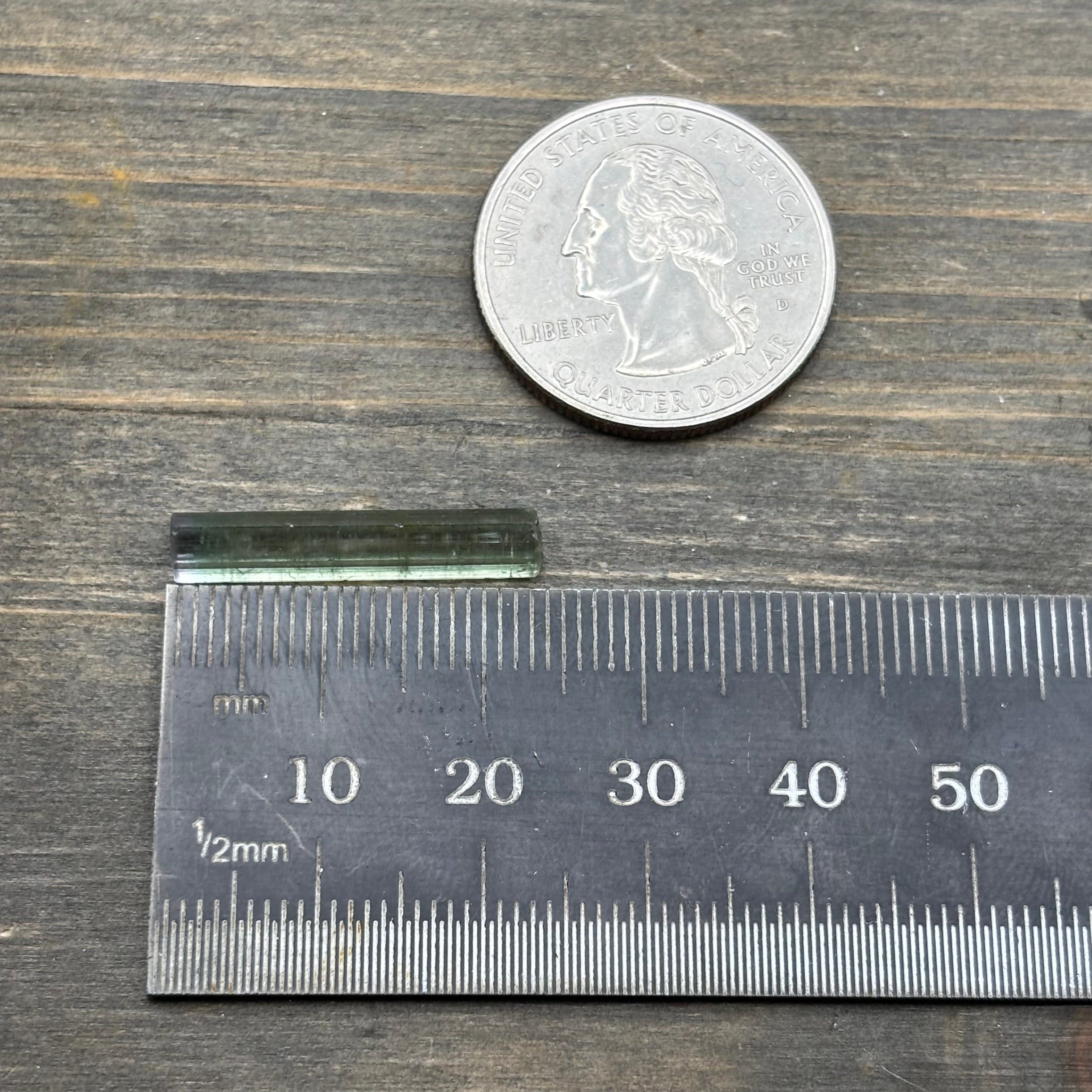 Green Tourmaline Crystal - 115