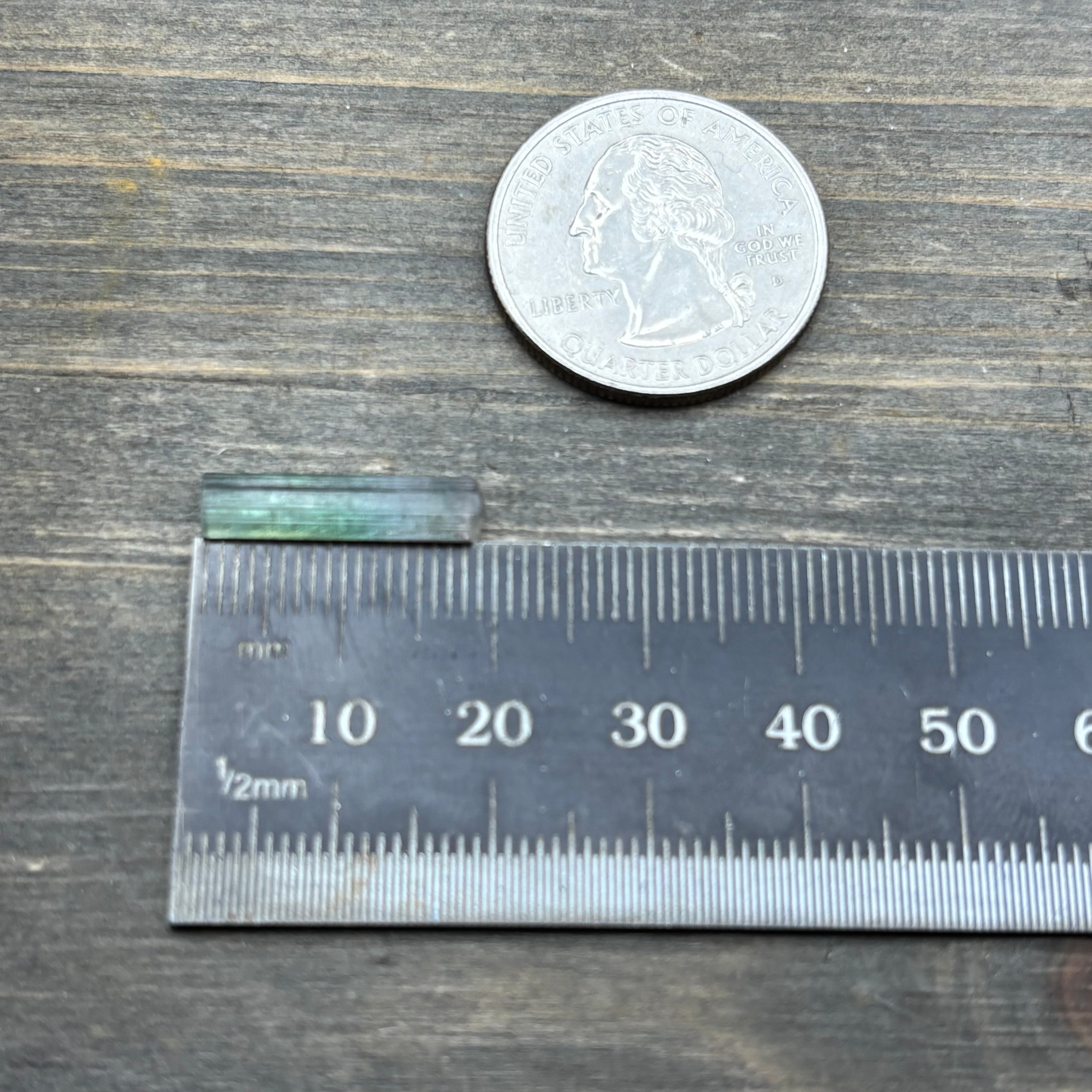 Green Tourmaline Crystal - 116
