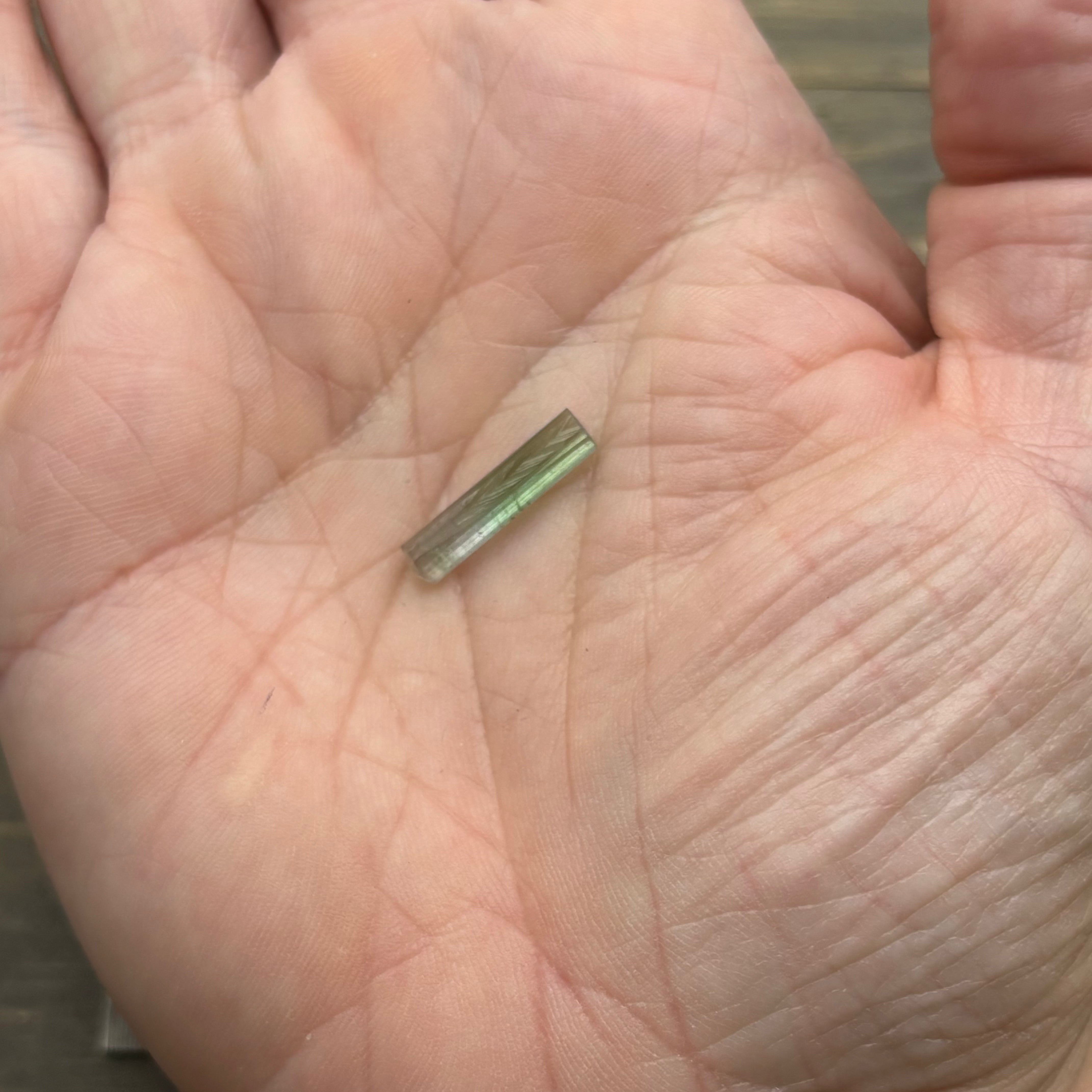 Green Tourmaline Crystal - 116