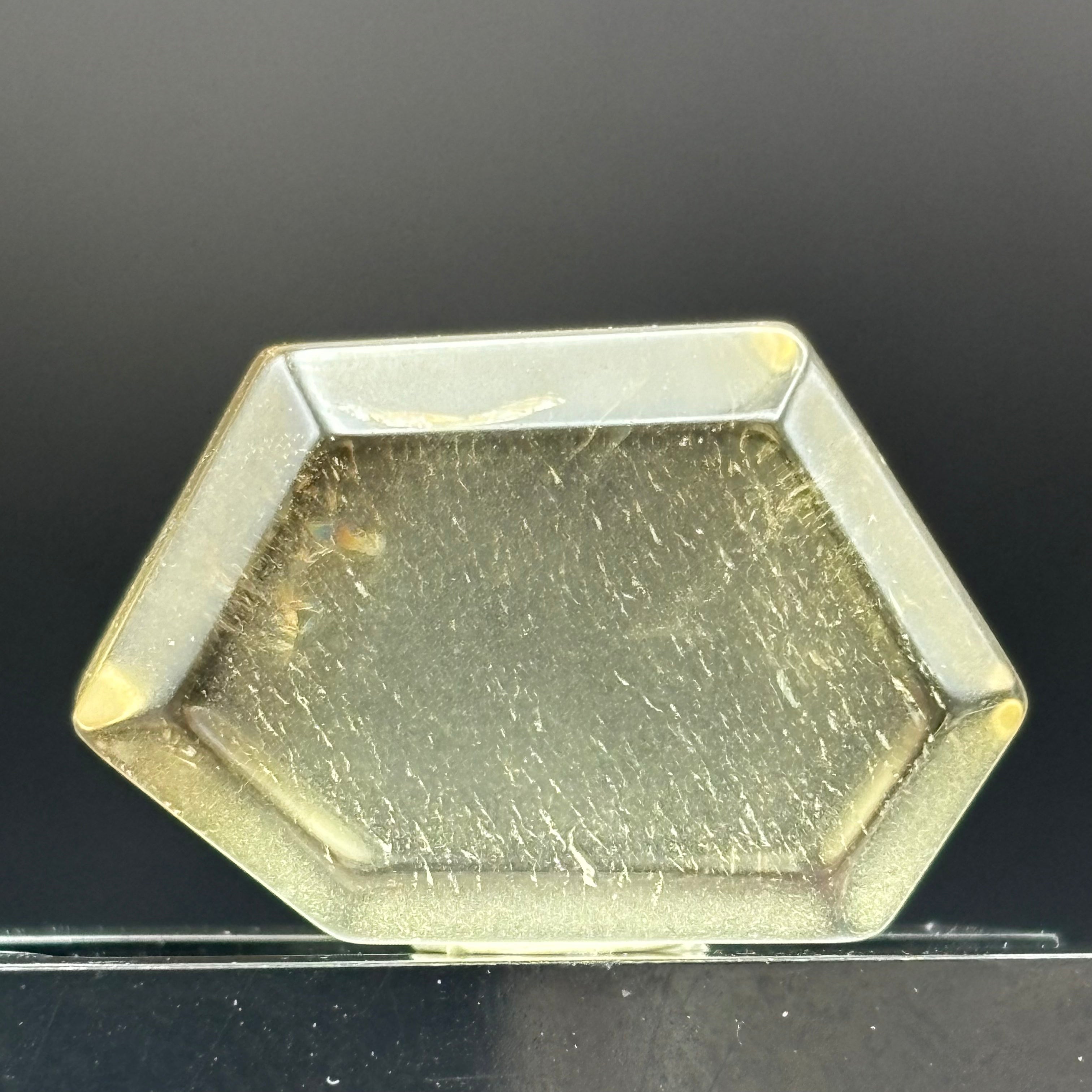 Citrine Crystal Cross-Section - 068