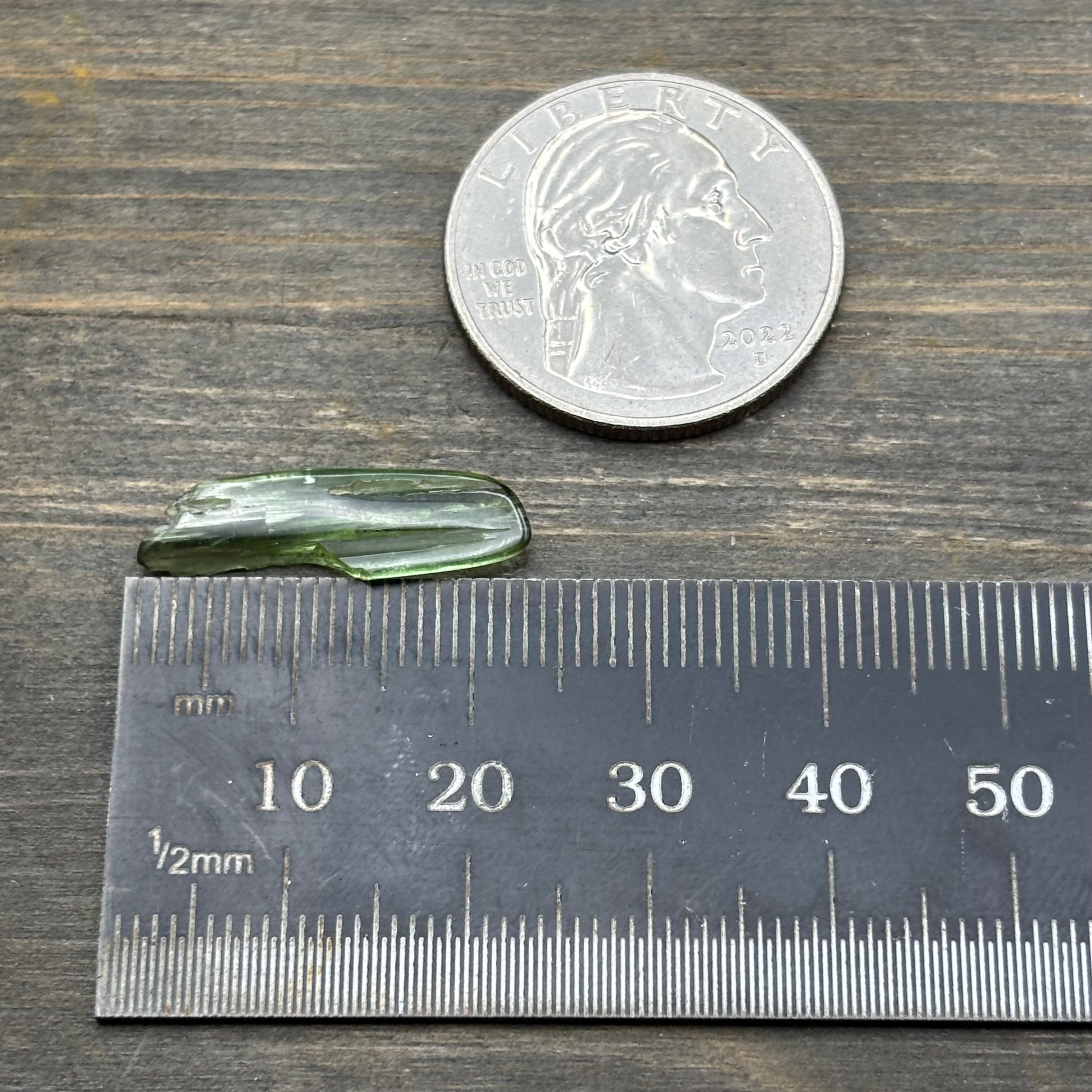 Green Tourmaline, Polished - 014