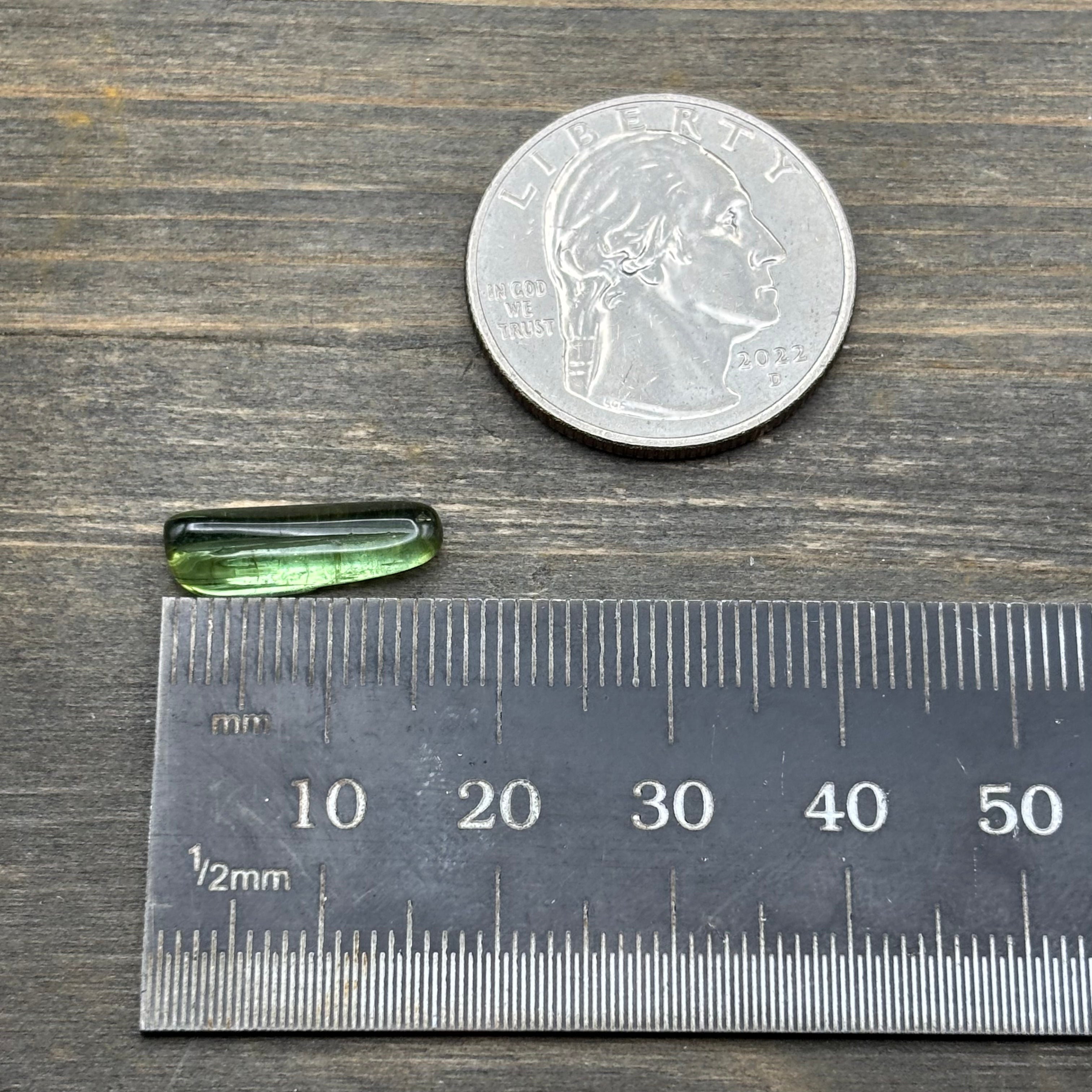 Green Tourmaline, Polished - 016