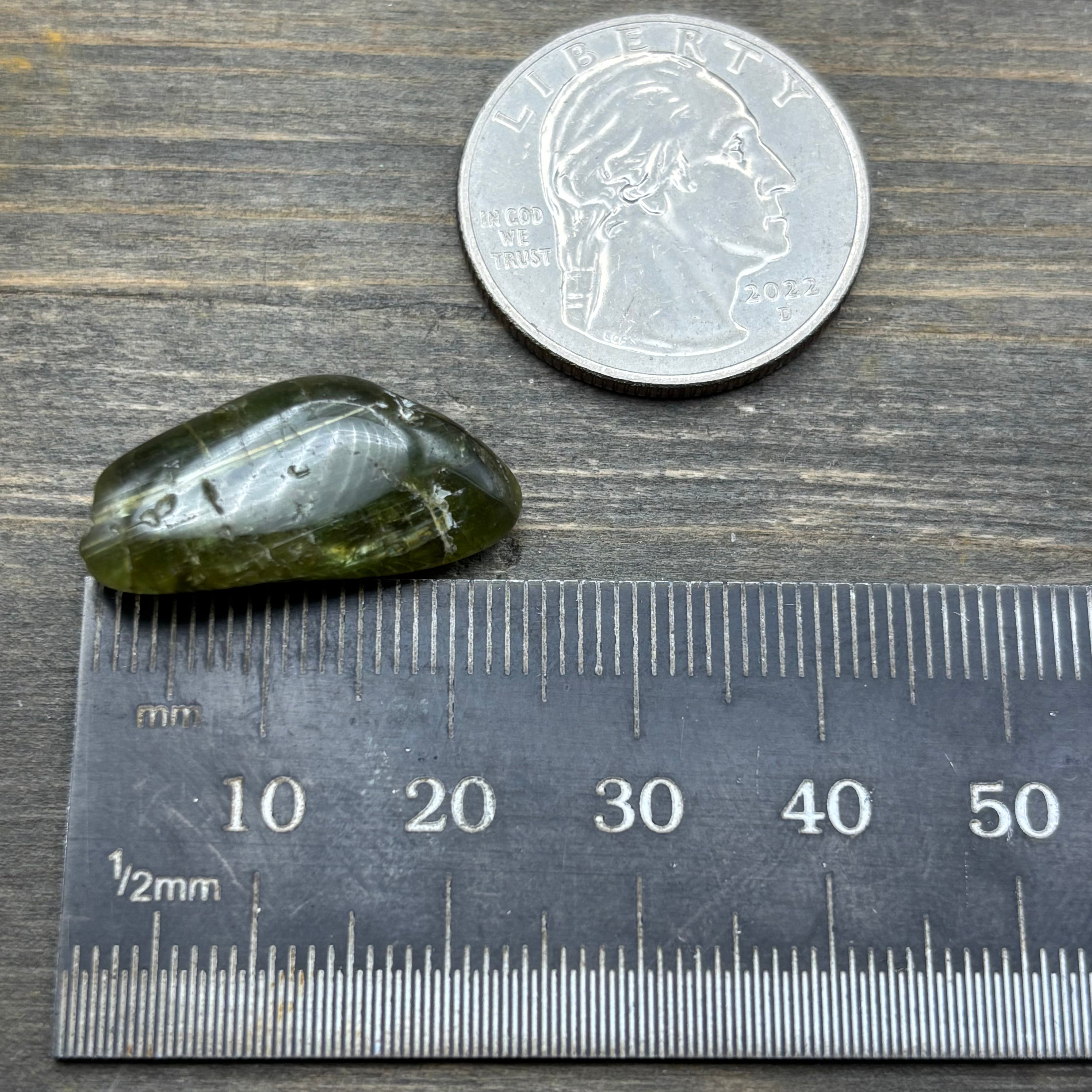 Green Tourmaline, Polished - 017