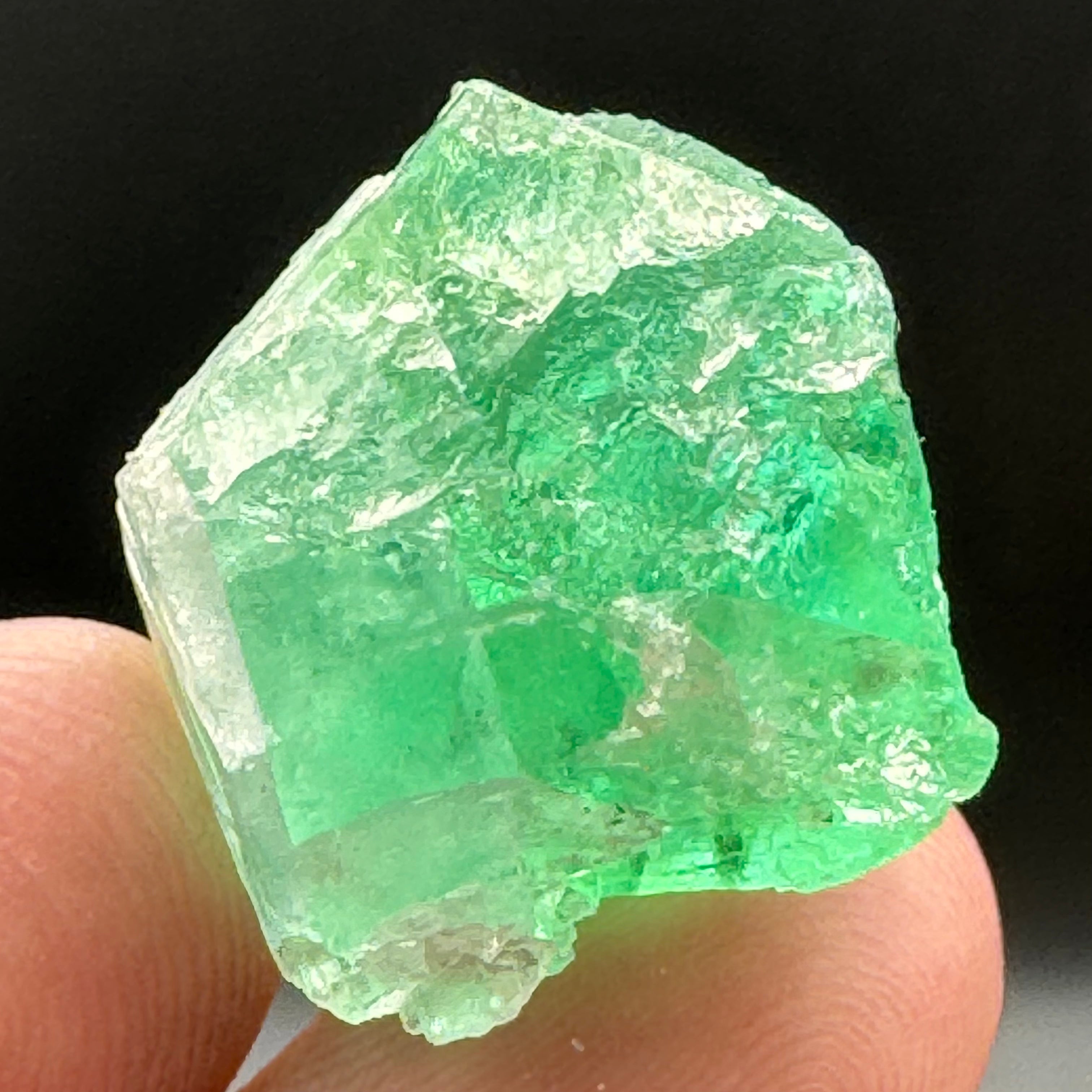 Peruvian Supernatural Green Fluorite - 069