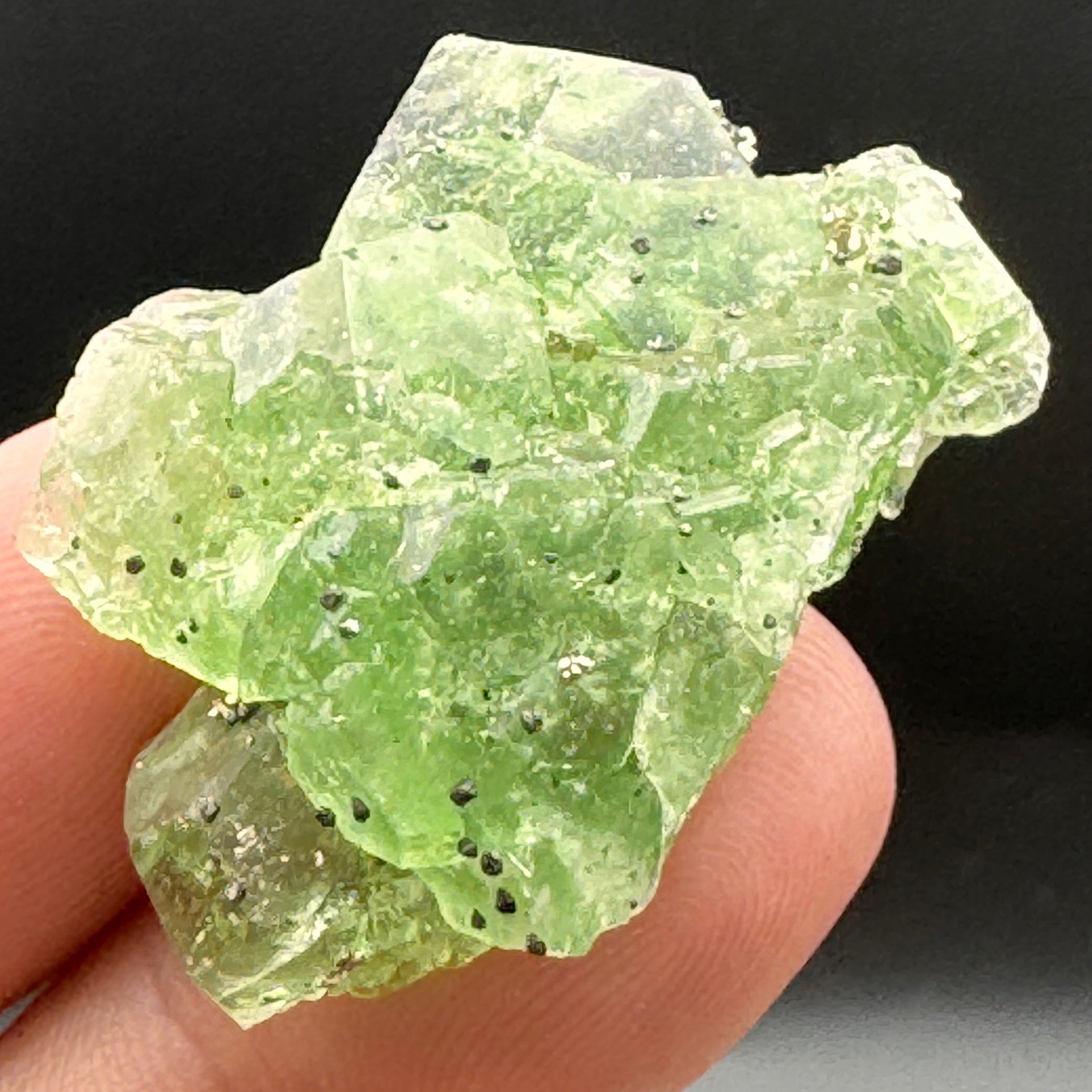 Peruvian Supernatural Green Fluorite - 077