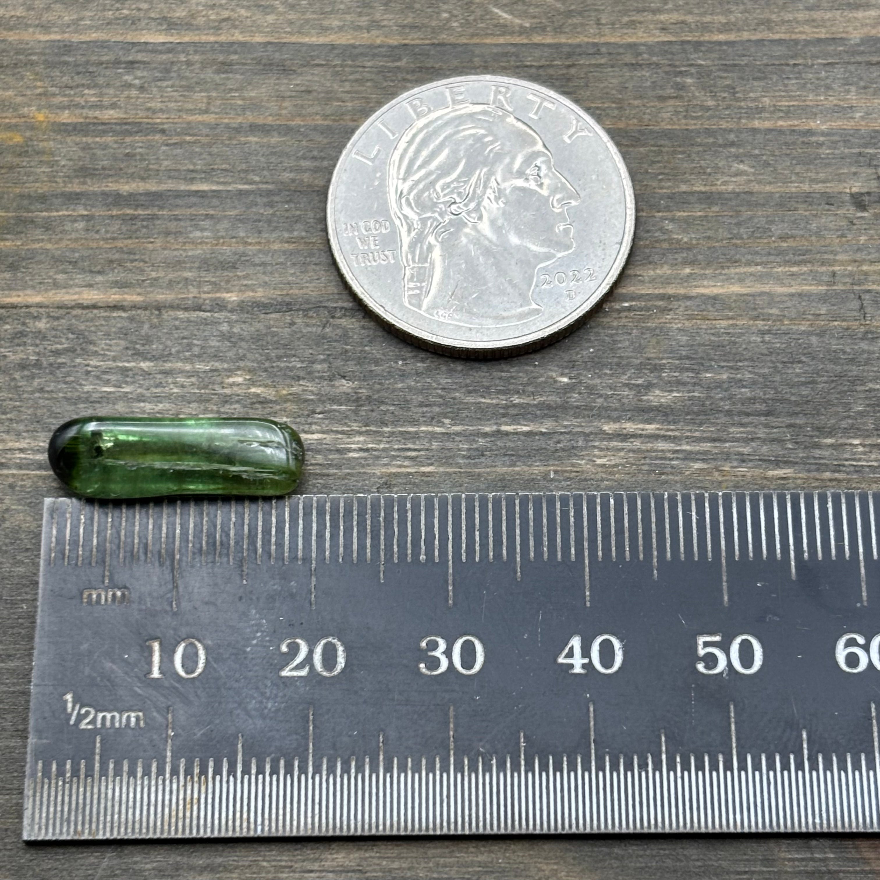 Green Tourmaline, Polished - 034