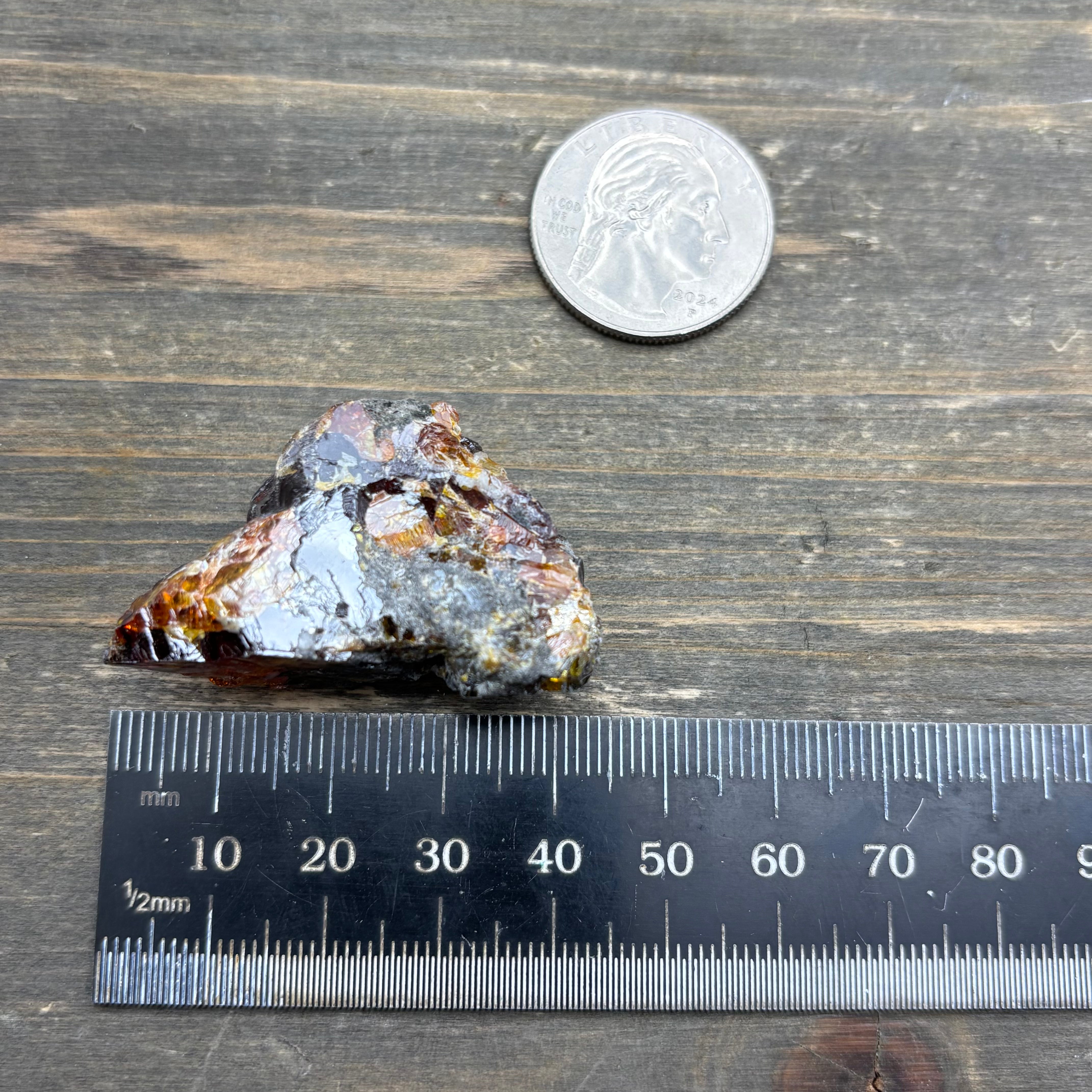 Sphalerite Gem Crystal - 212