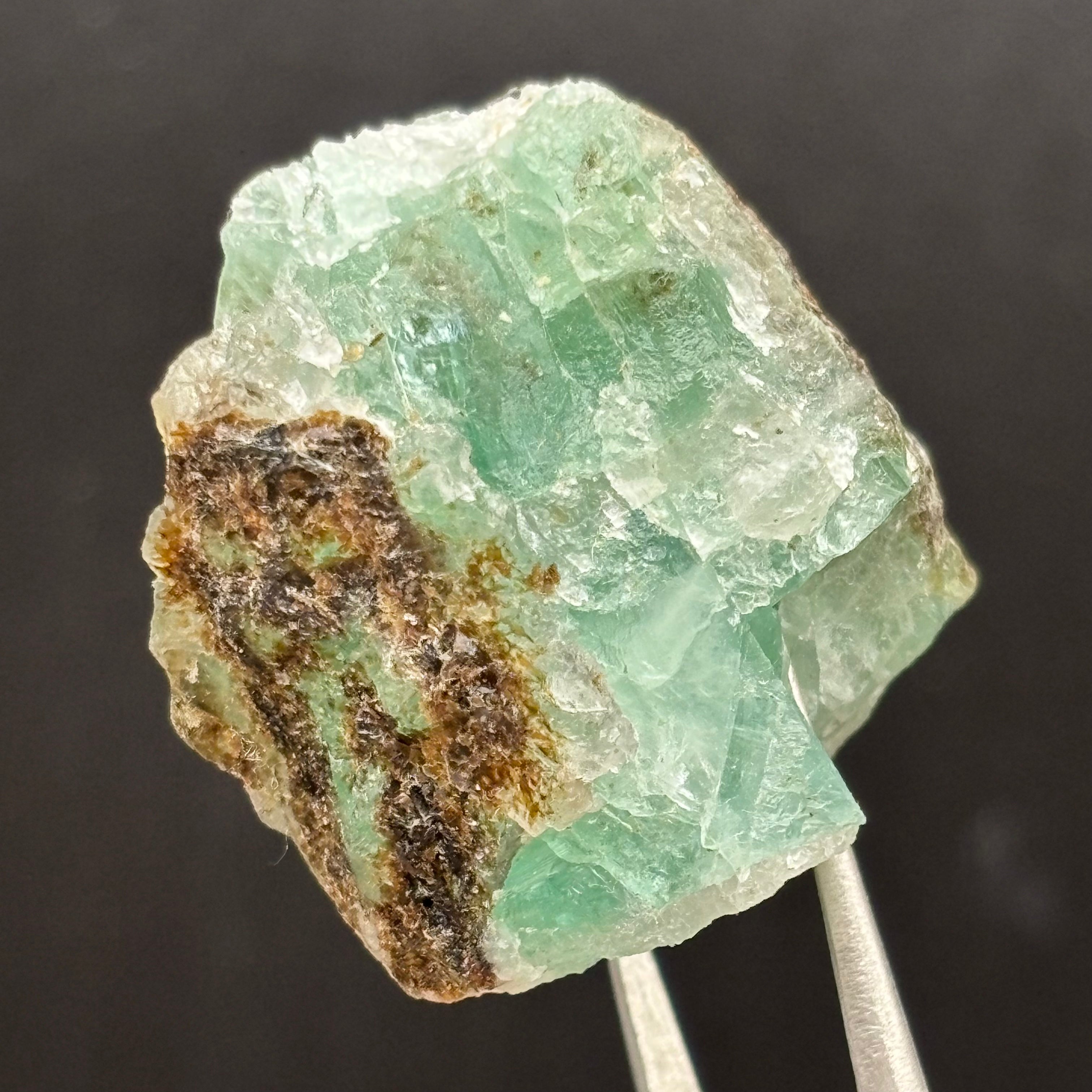 Emerald with Biotite and Quartz - 060