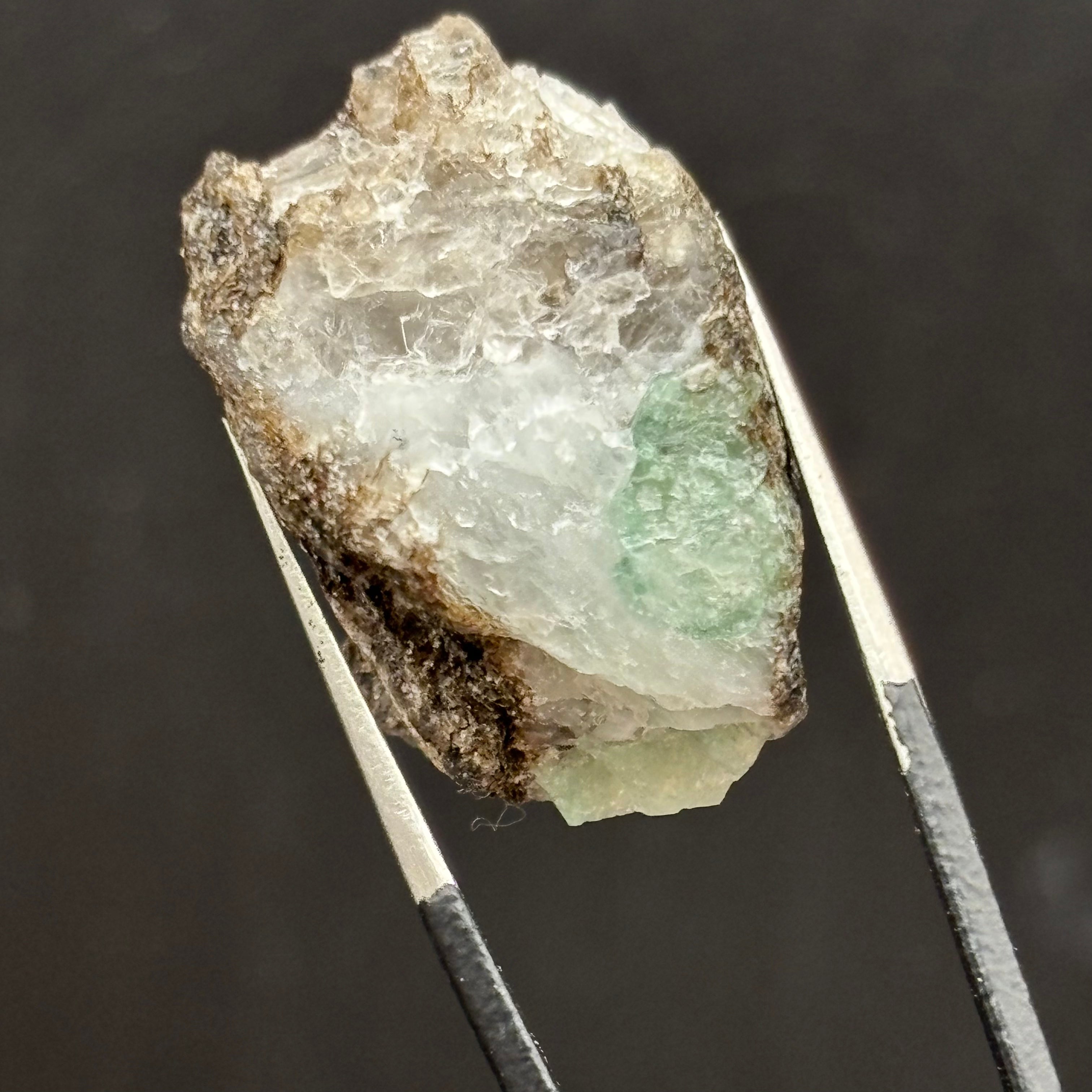 Emerald with Biotite and Quartz - 065