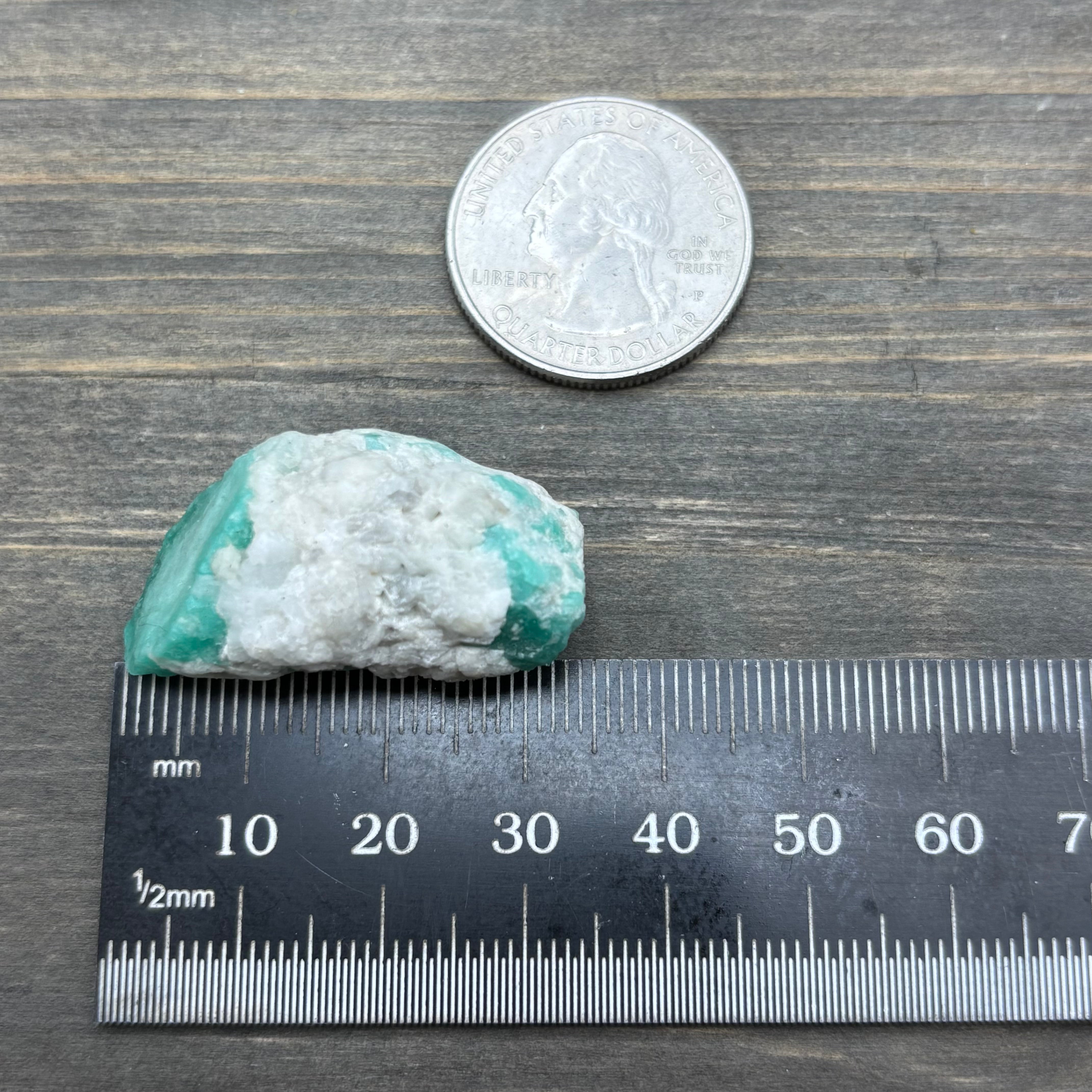 Emerald from Chivor, Colombia - 071