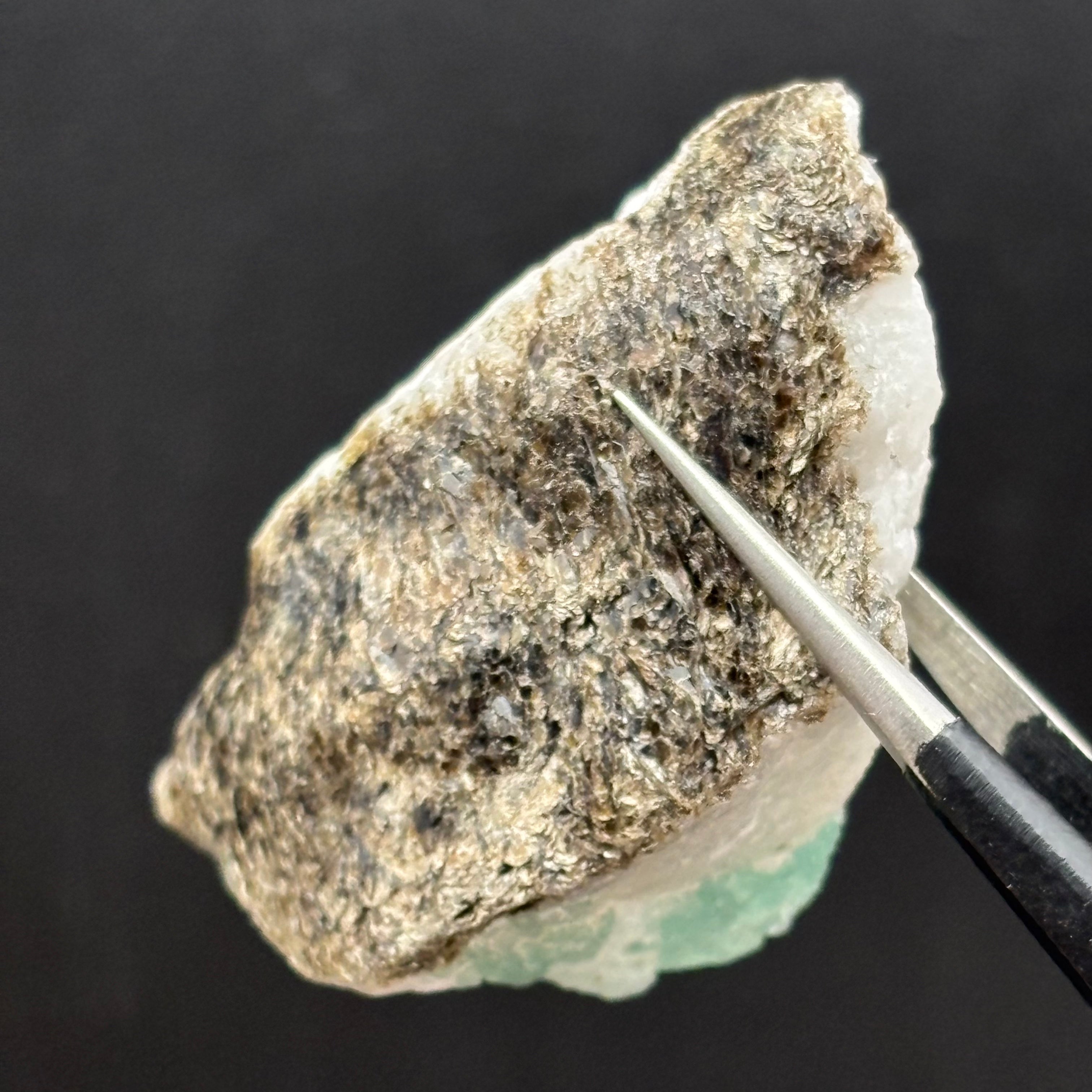 Emerald with Biotite and Quartz - 082