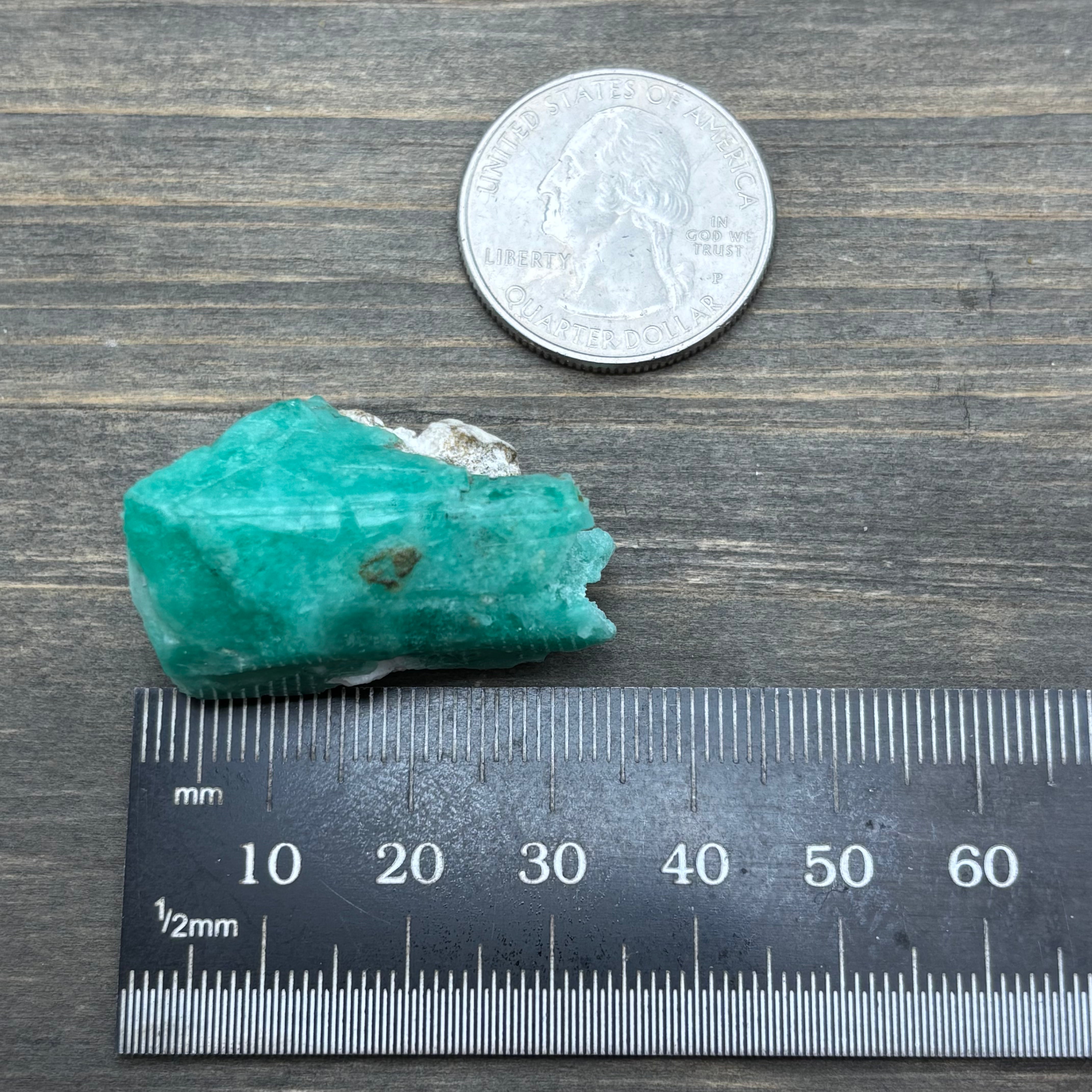 Emerald from Chivor, Colombia - 076