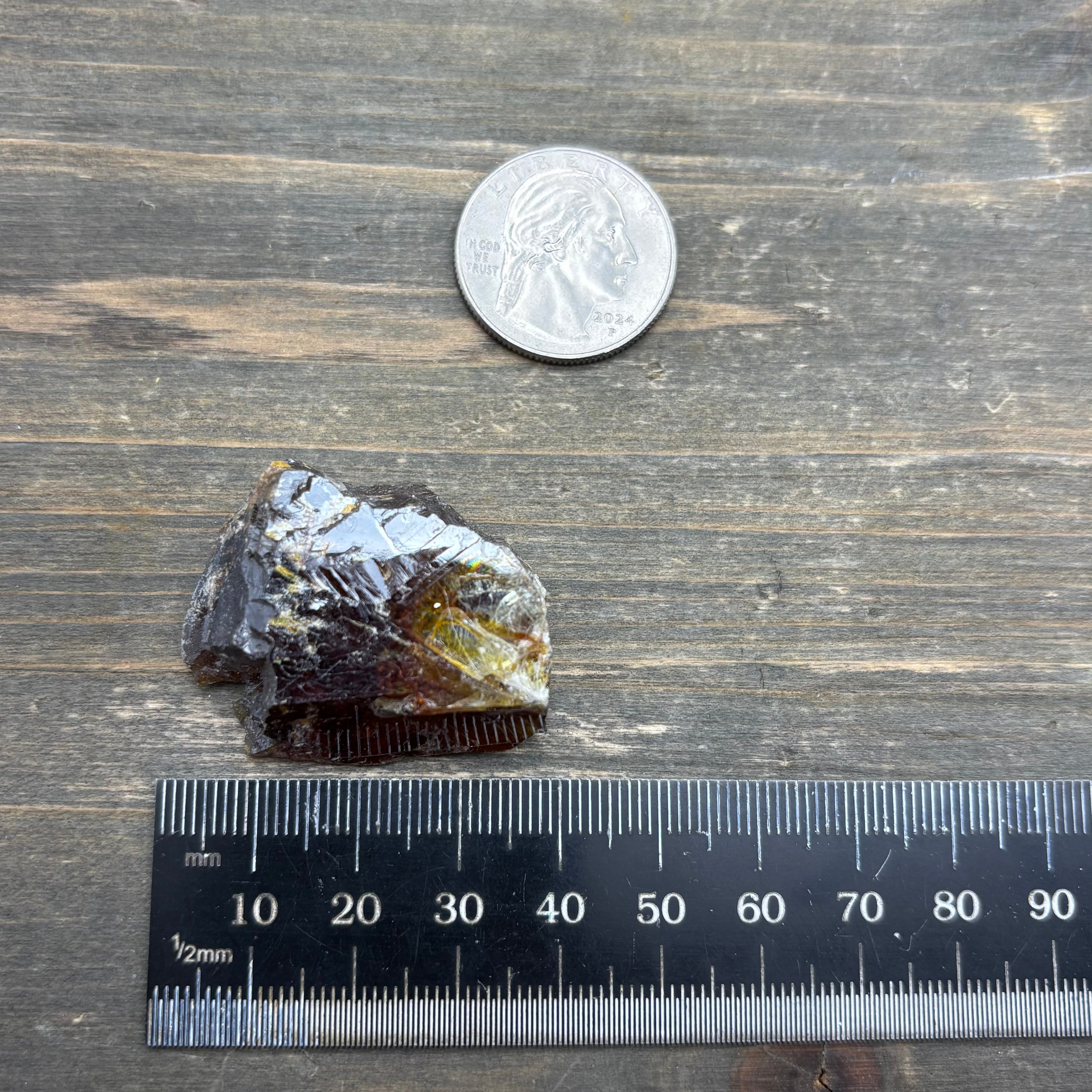 Sphalerite Gem Crystal - 256