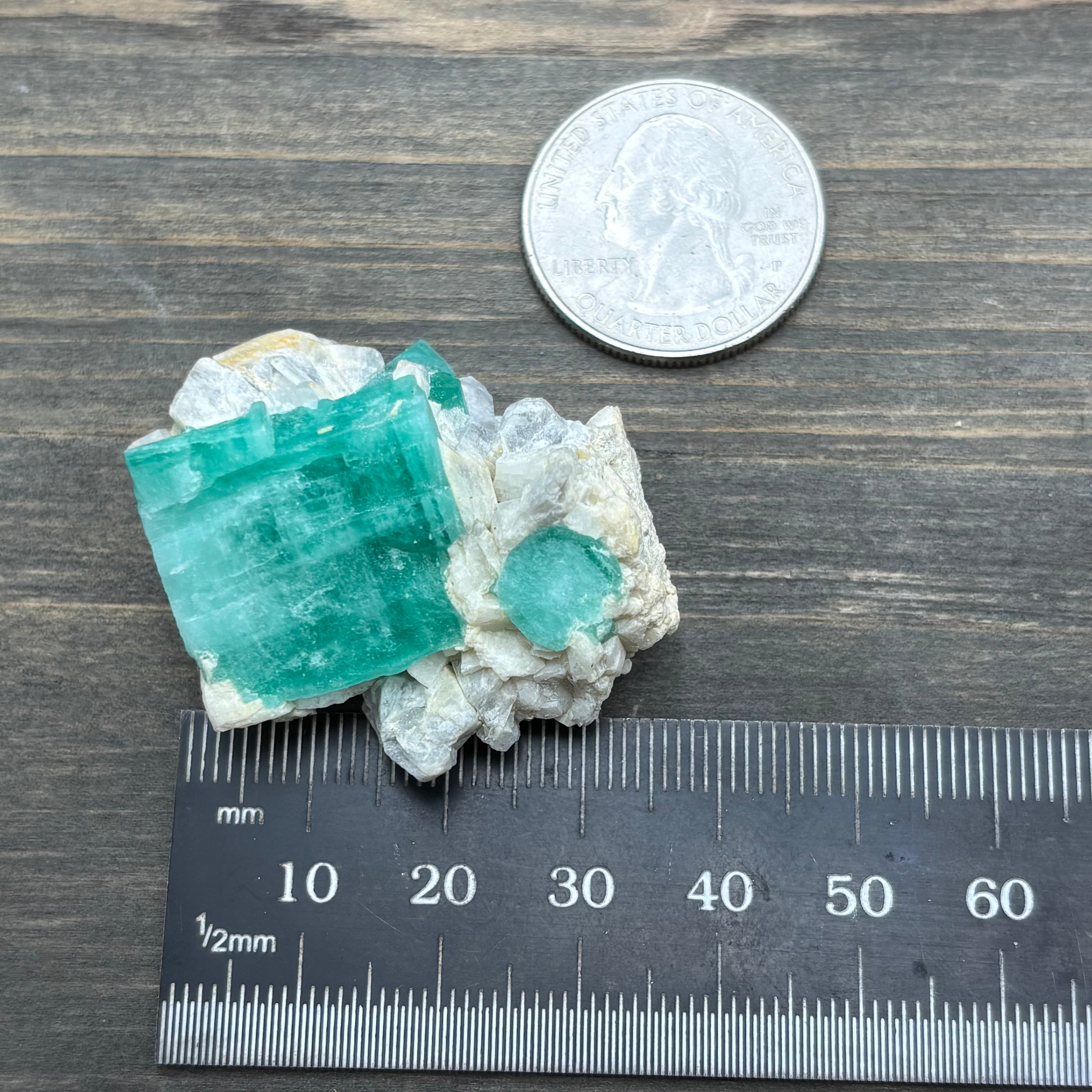 Emerald from Chivor, Colombia - 085