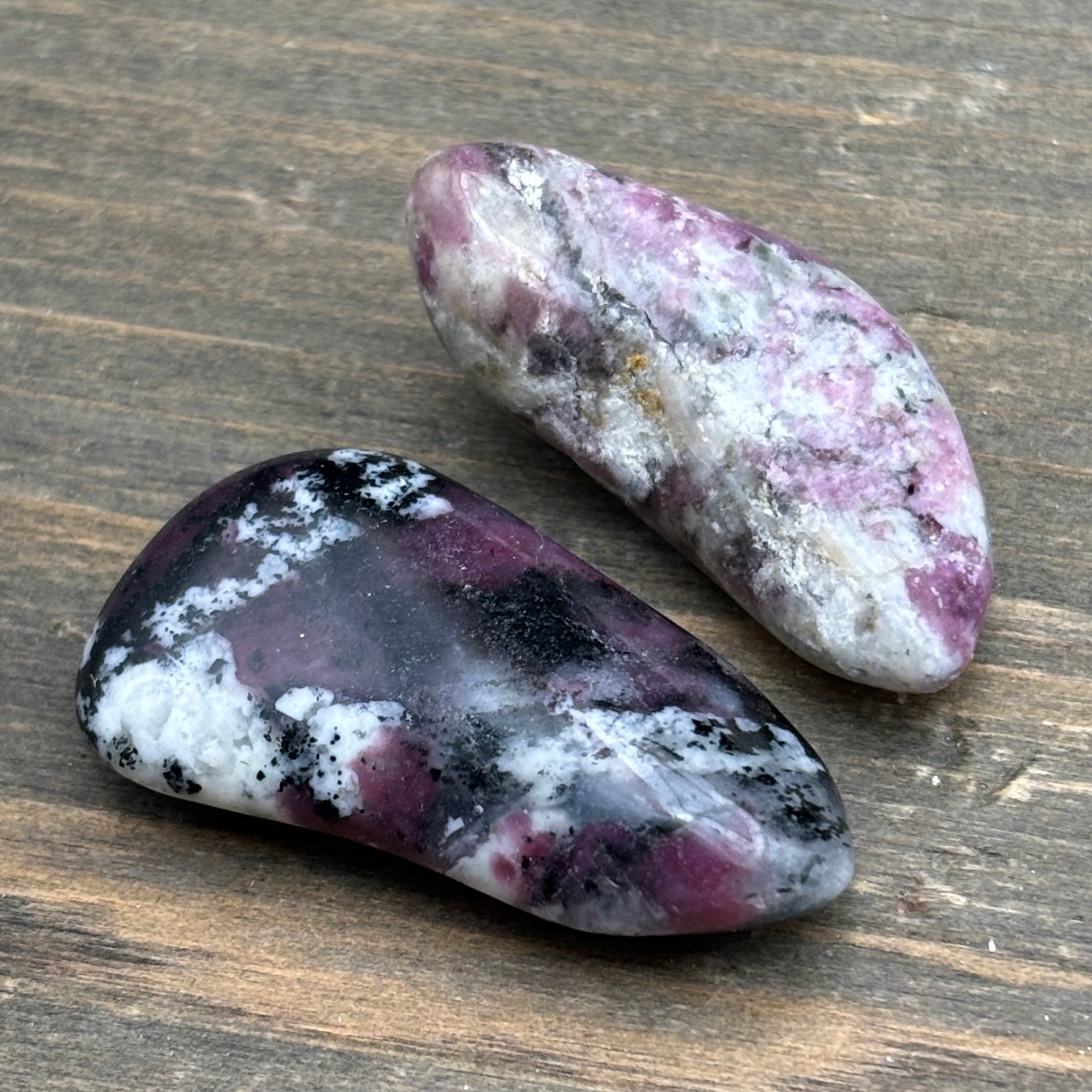 Eudialyte Point Pair