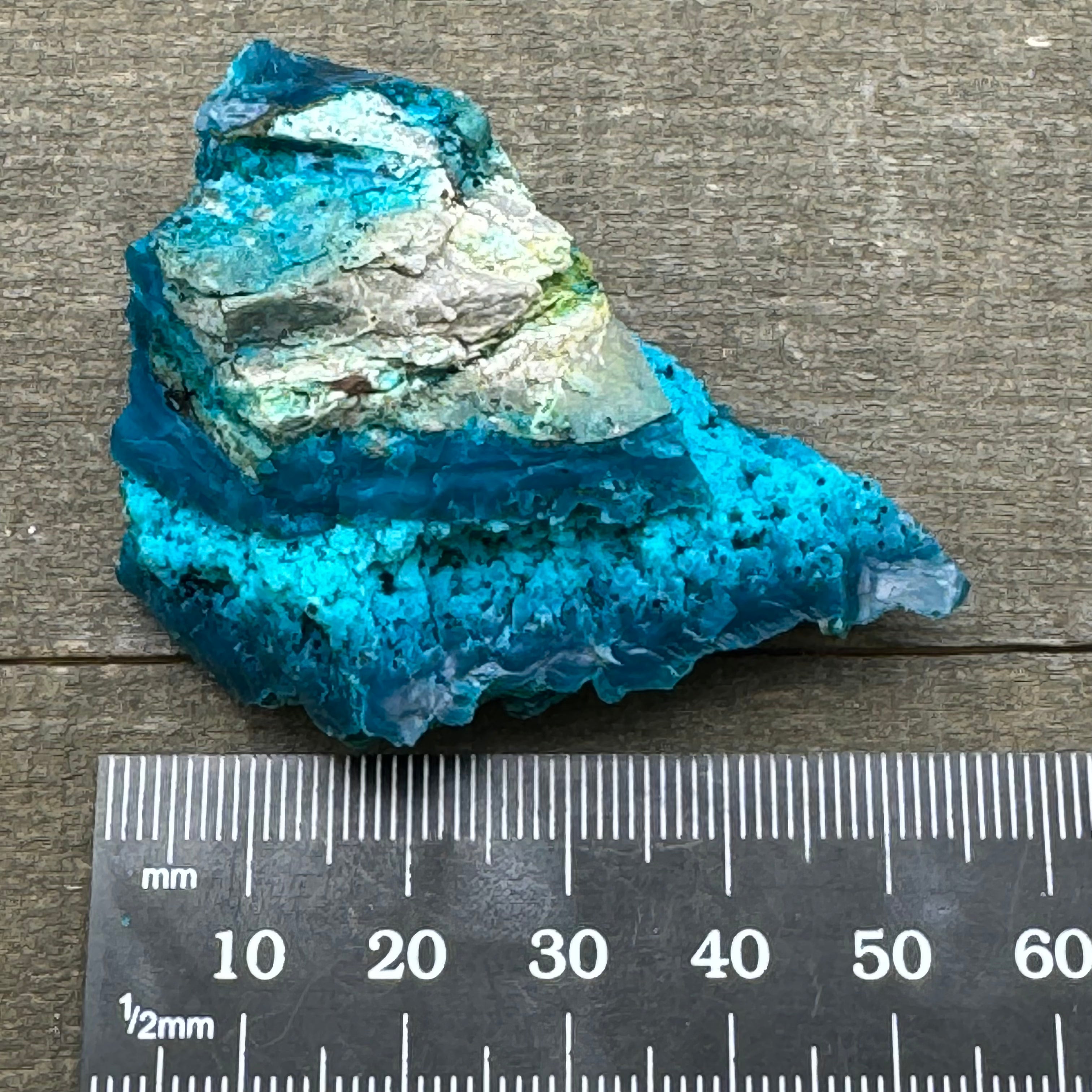 Chrysocolla Medicine Piece- 004