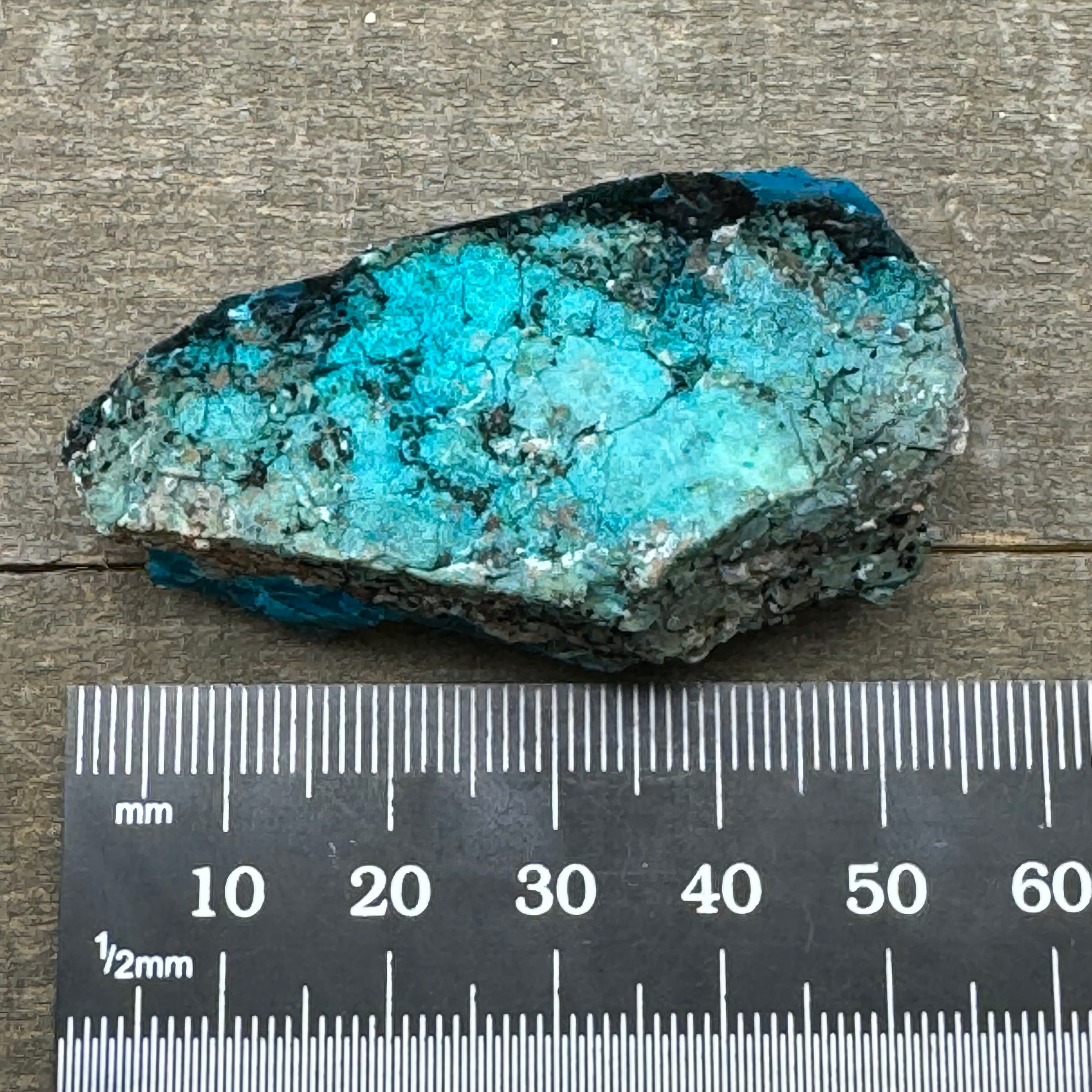 Chrysocolla Medicine Piece- 008