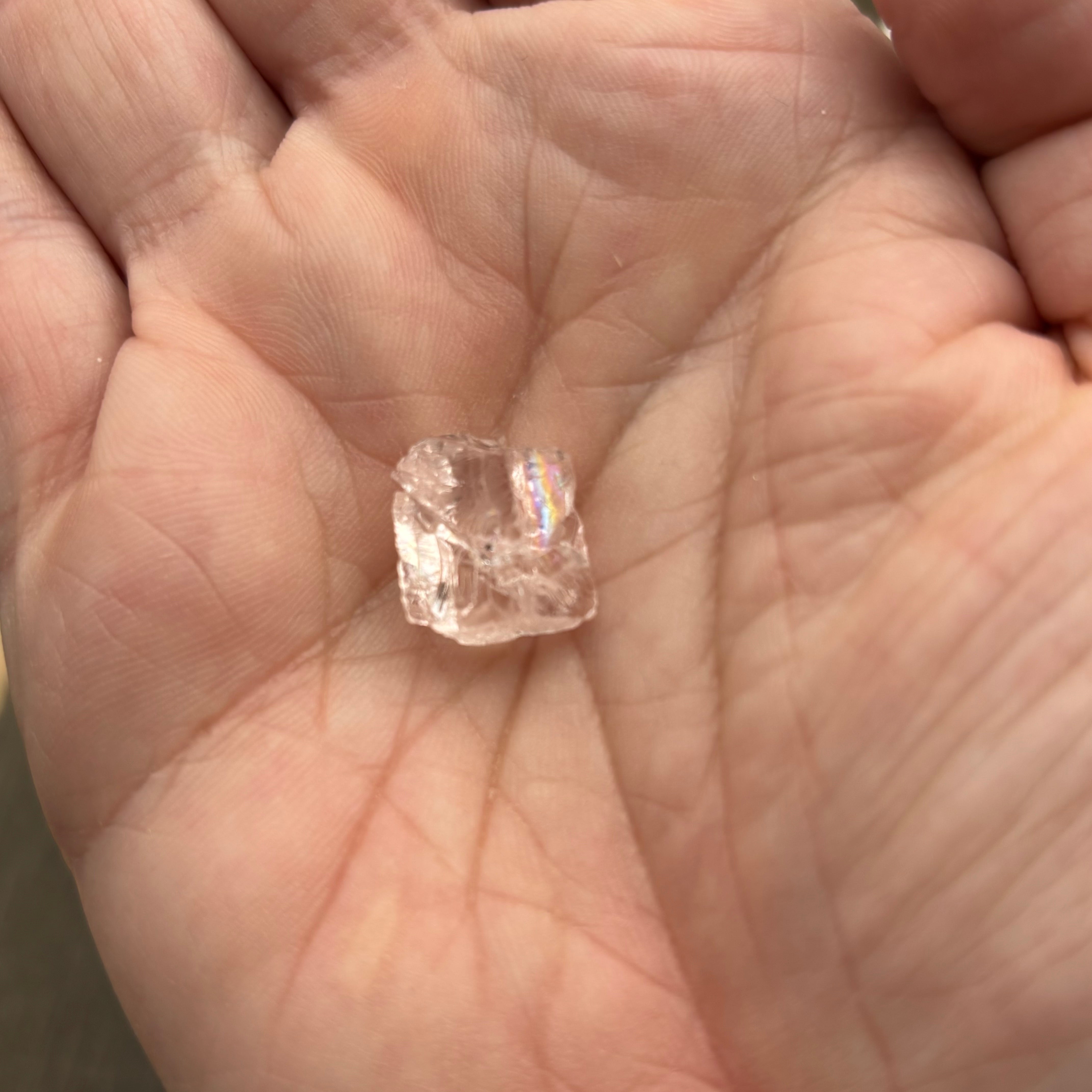 Morganite Gem Crystal - 082