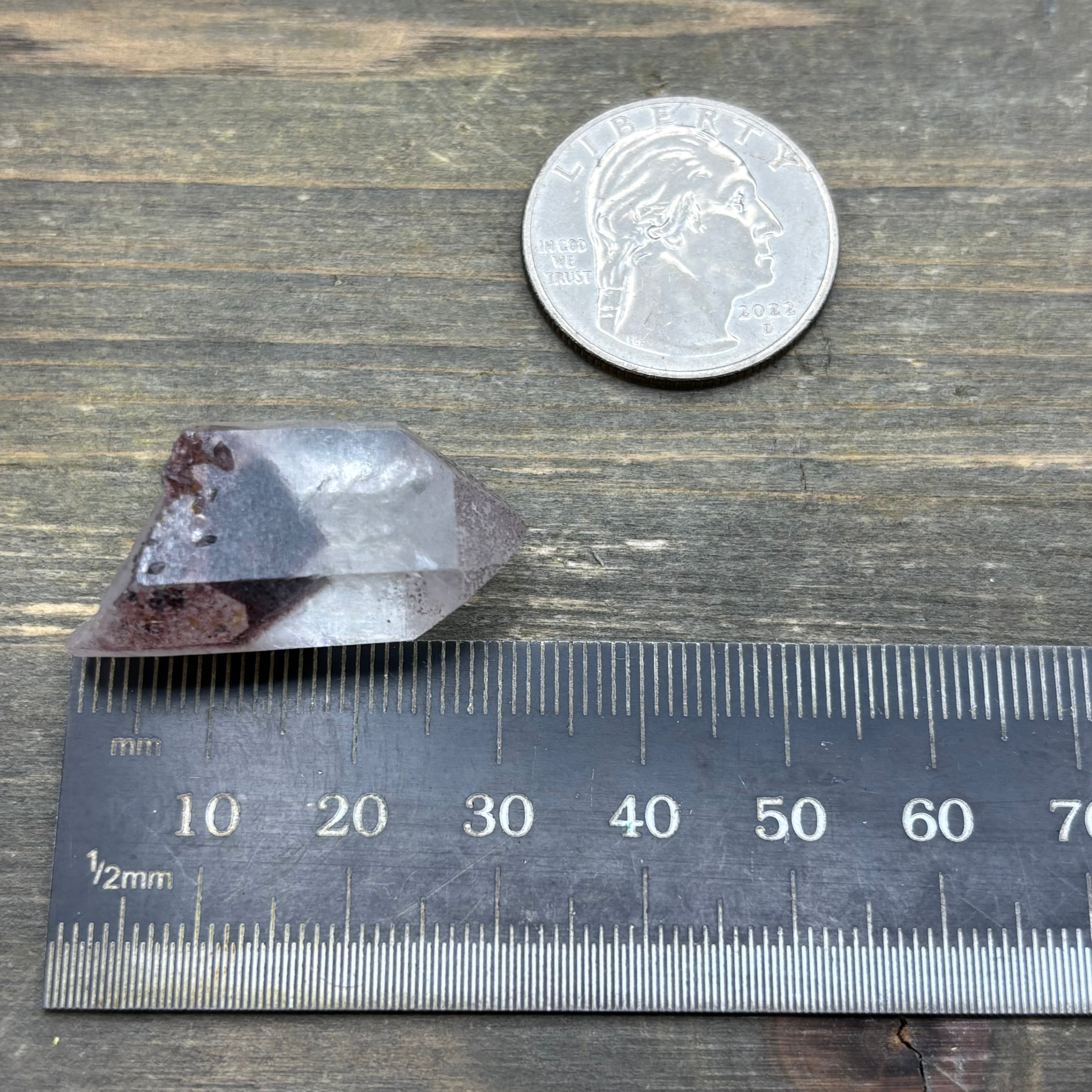 Red Phantom Quartz - 040