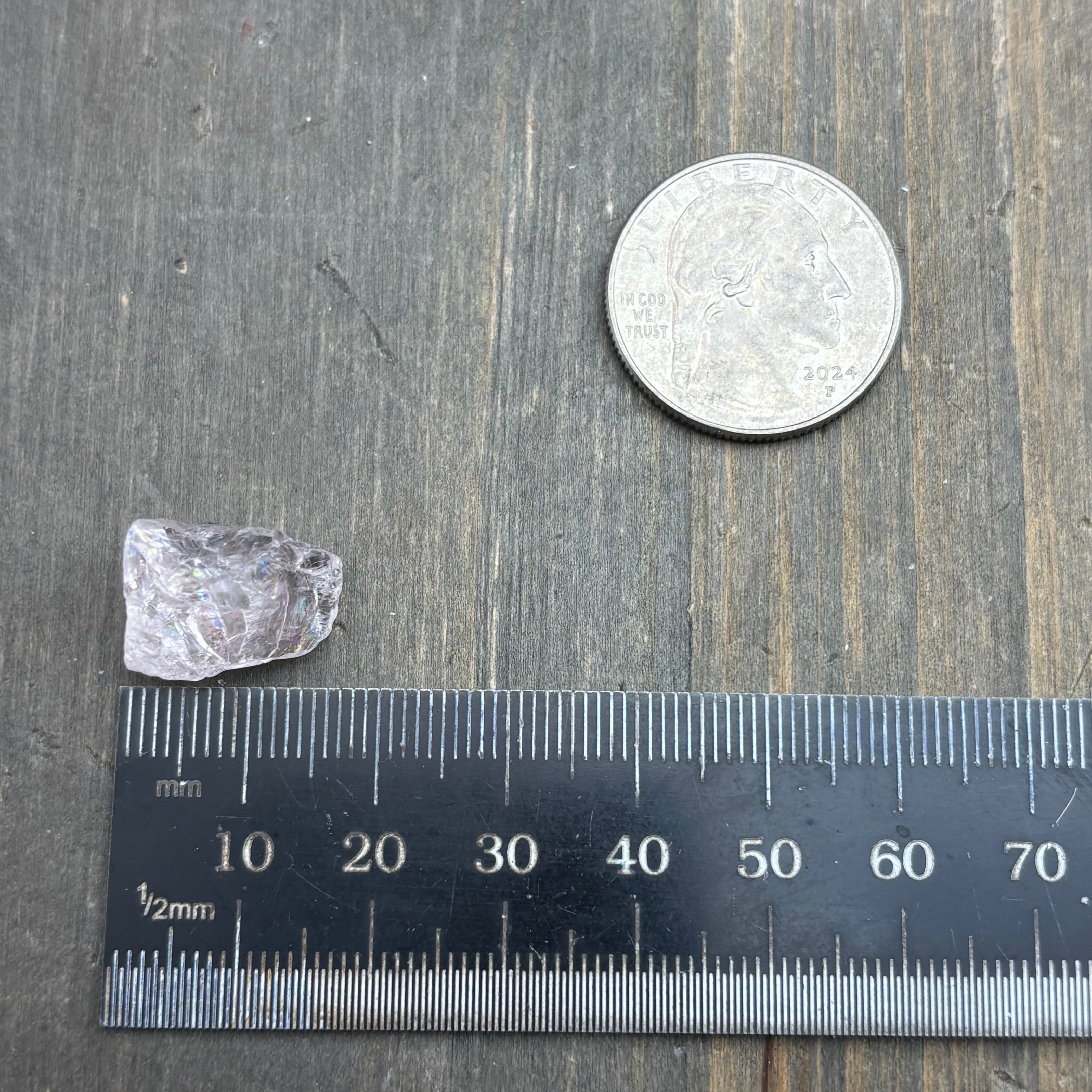 Morganite Gem Crystal - 092
