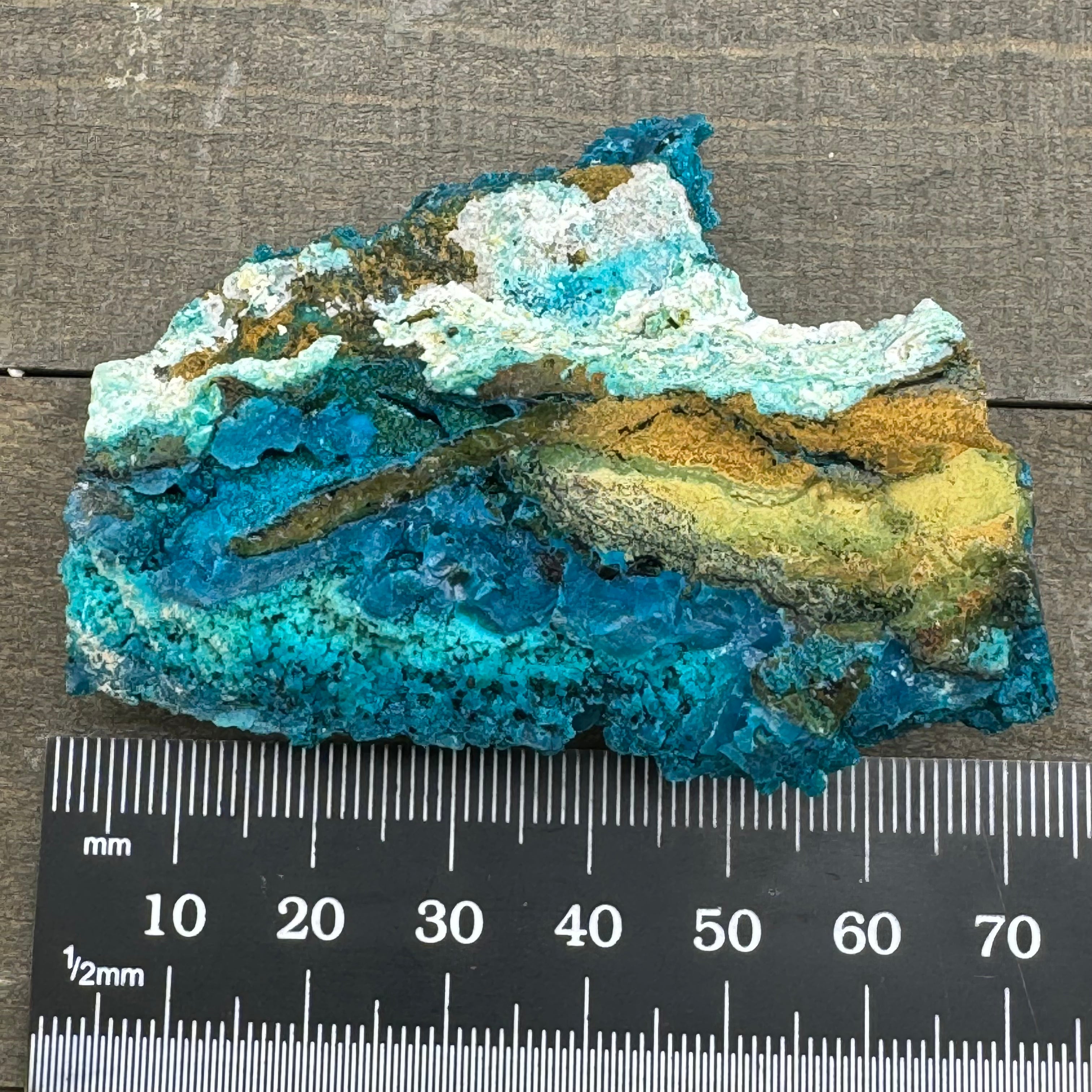 Chrysocolla Medicine Piece - 037