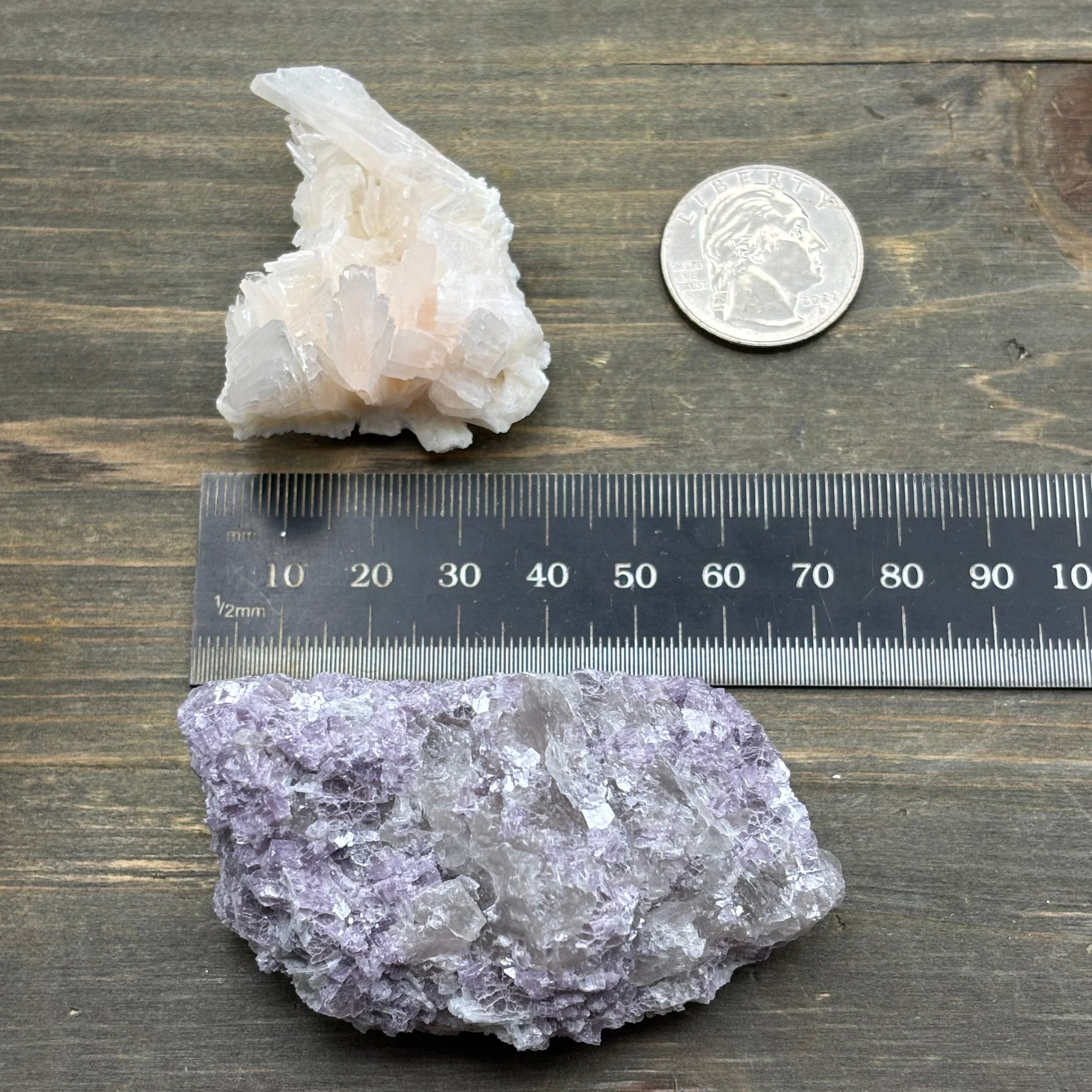 Lepidolite and Zeolite Natural Pairing - 004