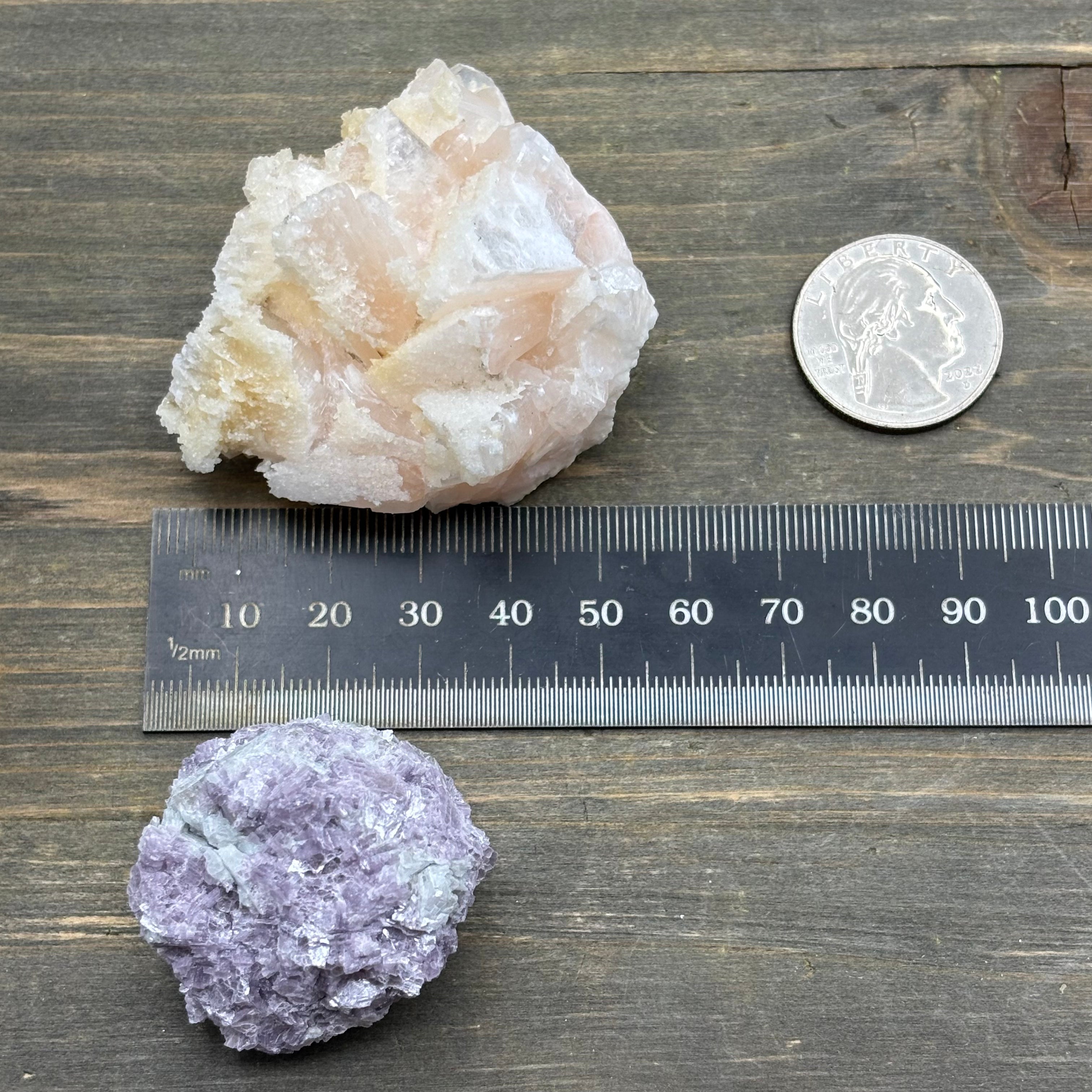 Lepidolite and Zeolite Natural Pairing - 005