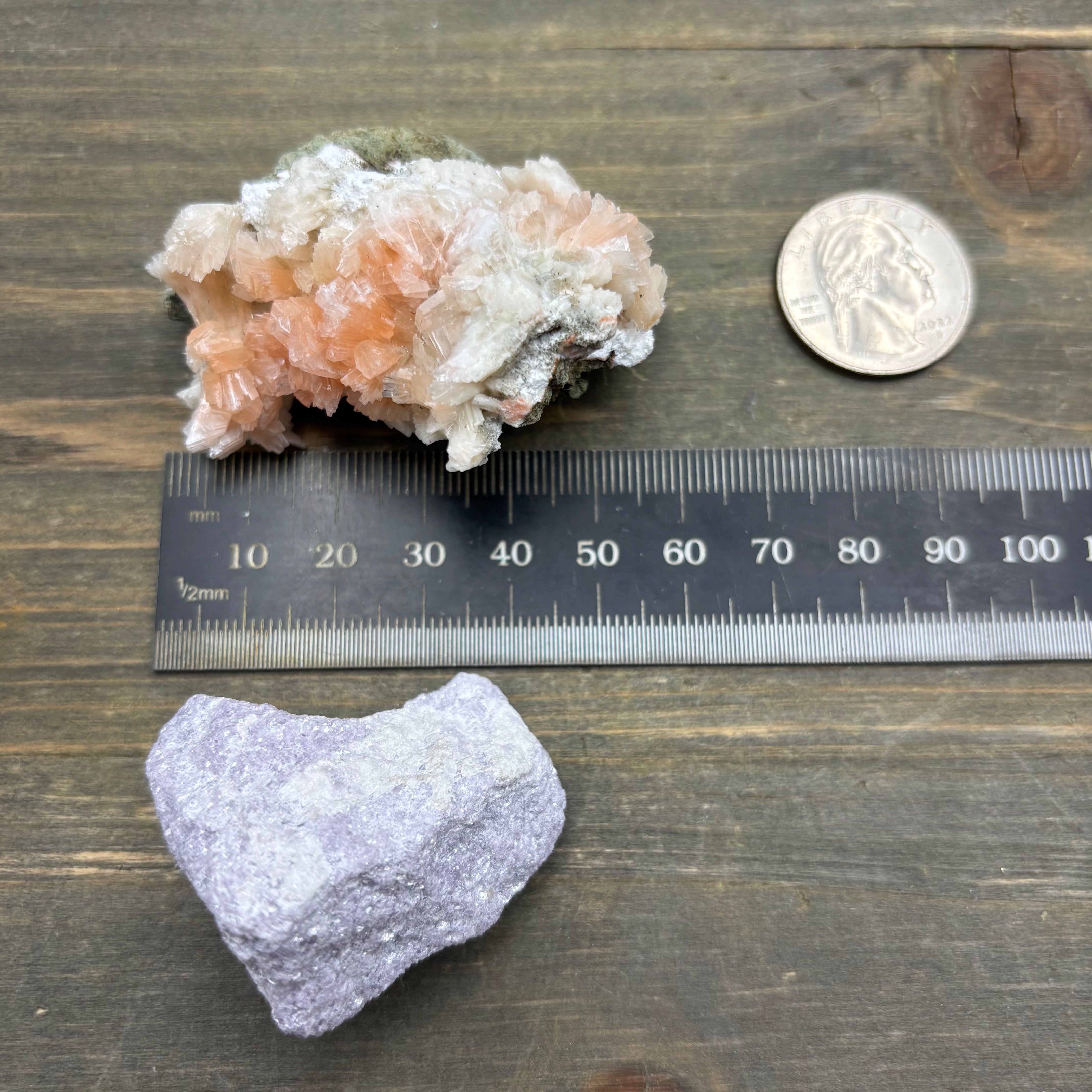 Lepidolite and Zeolite Natural Pairing - 006