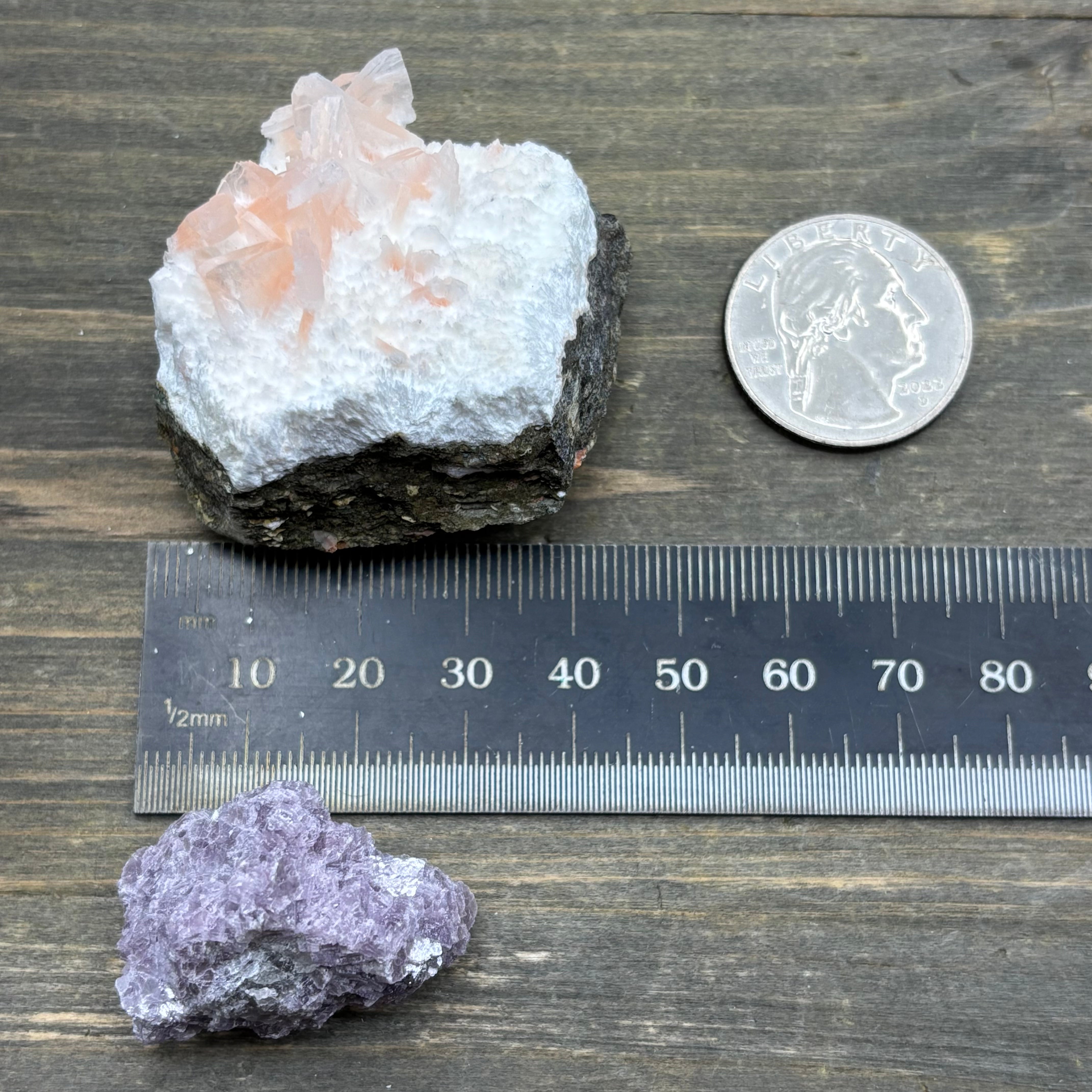 Lepidolite and Zeolite Natural Pairing - 011