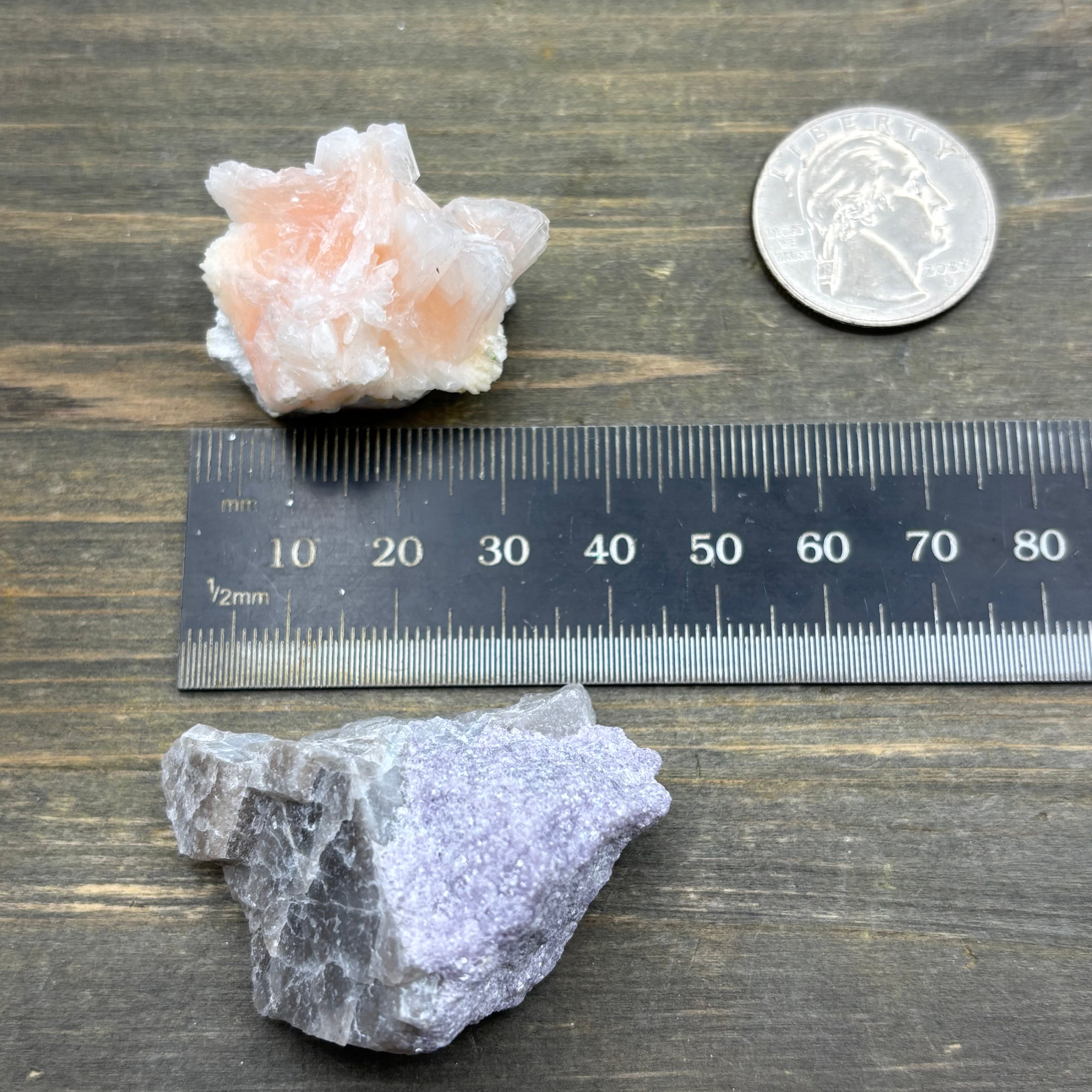 Lepidolite and Zeolite Natural Pairing - 012