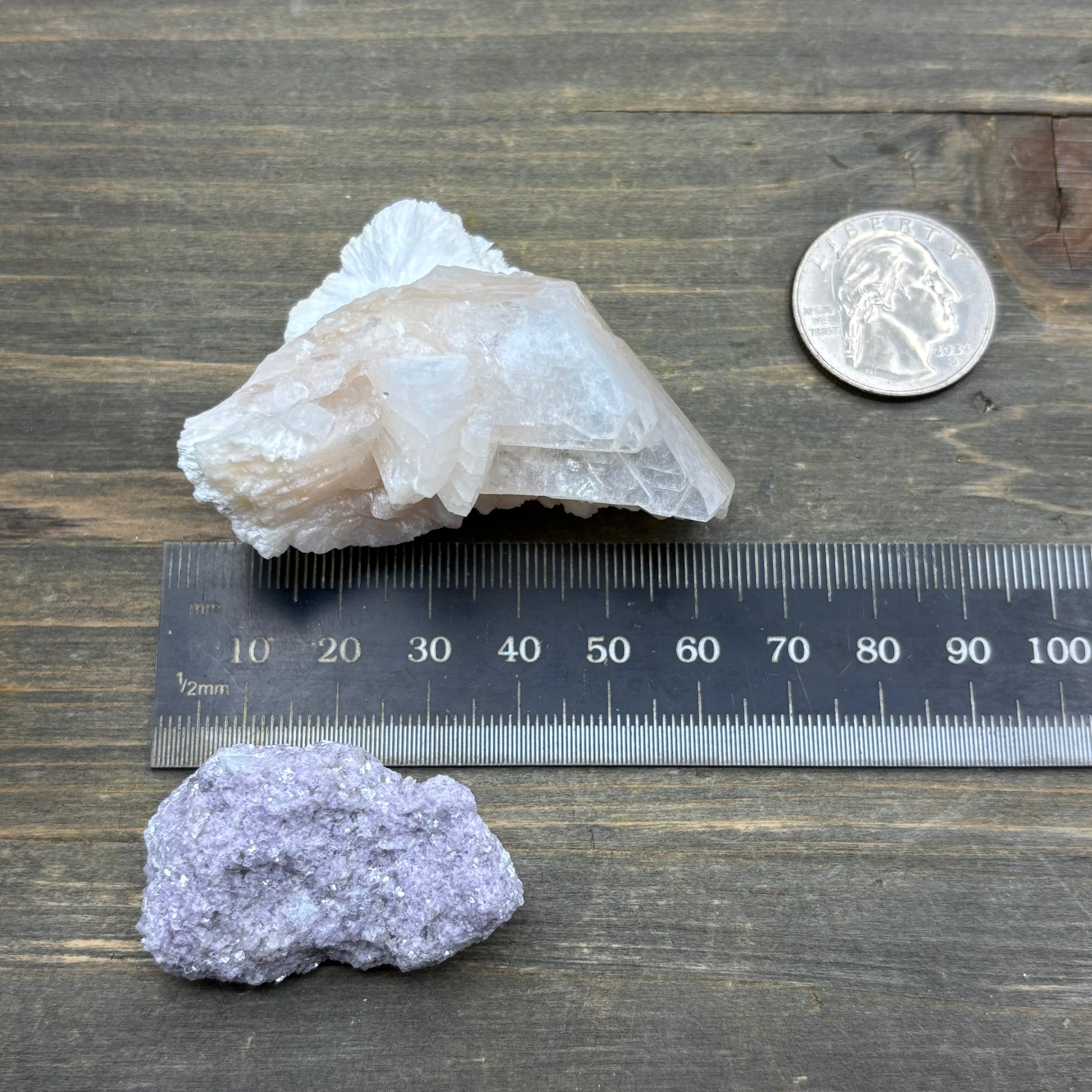 Lepidolite and Zeolite Natural Pairing - 013