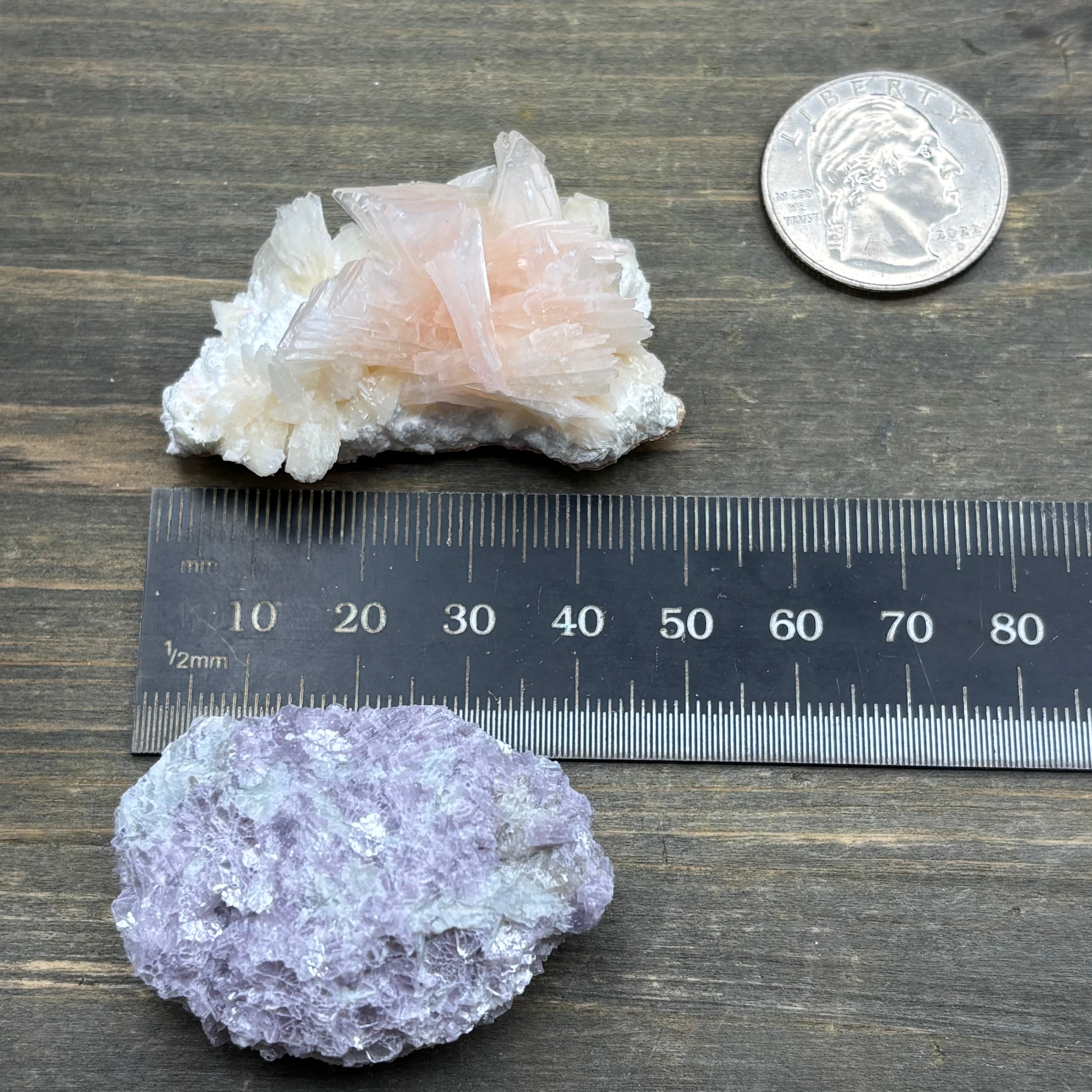 Lepidolite and Zeolite Natural Pairing - 015