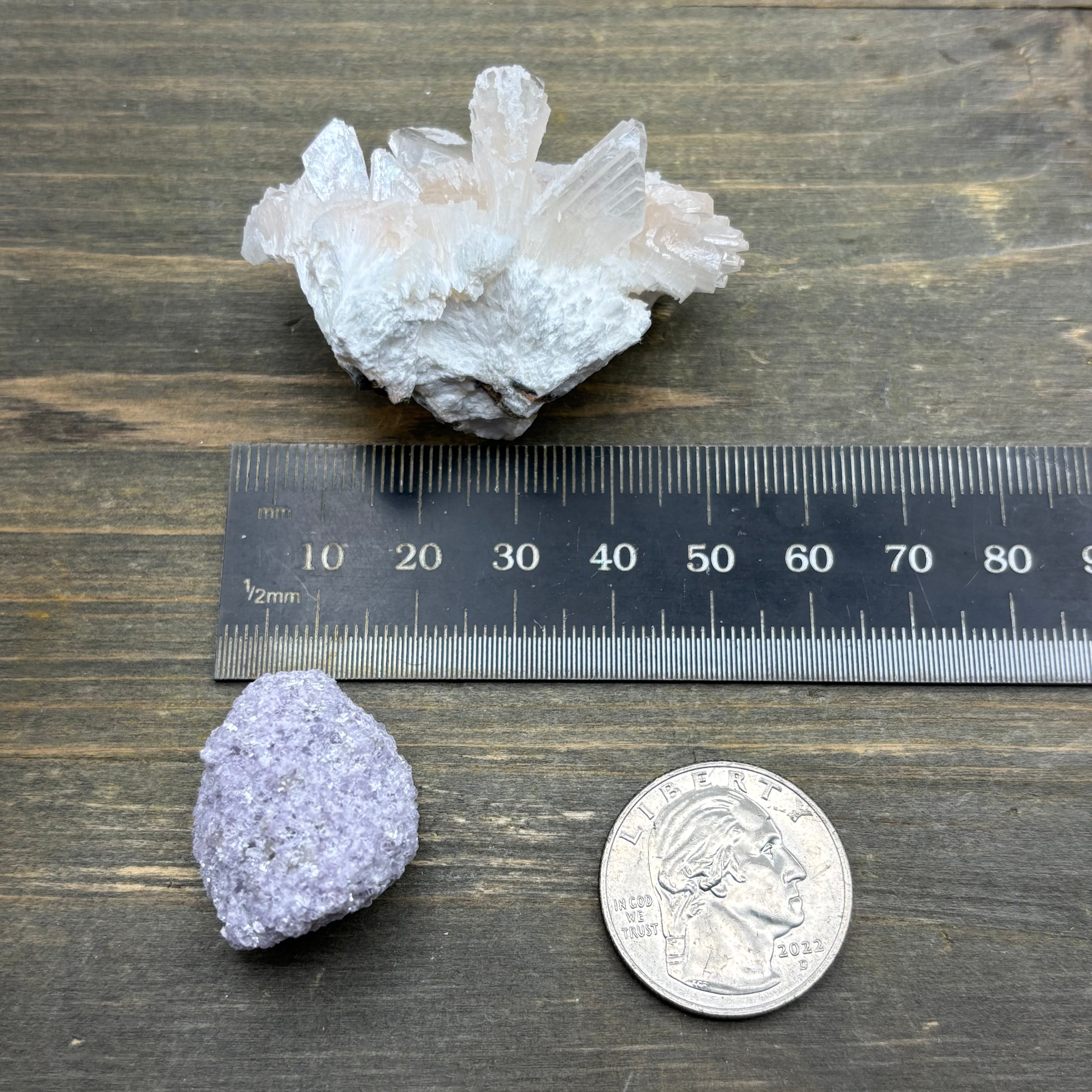 Lepidolite and Zeolite Natural Pairing - 018