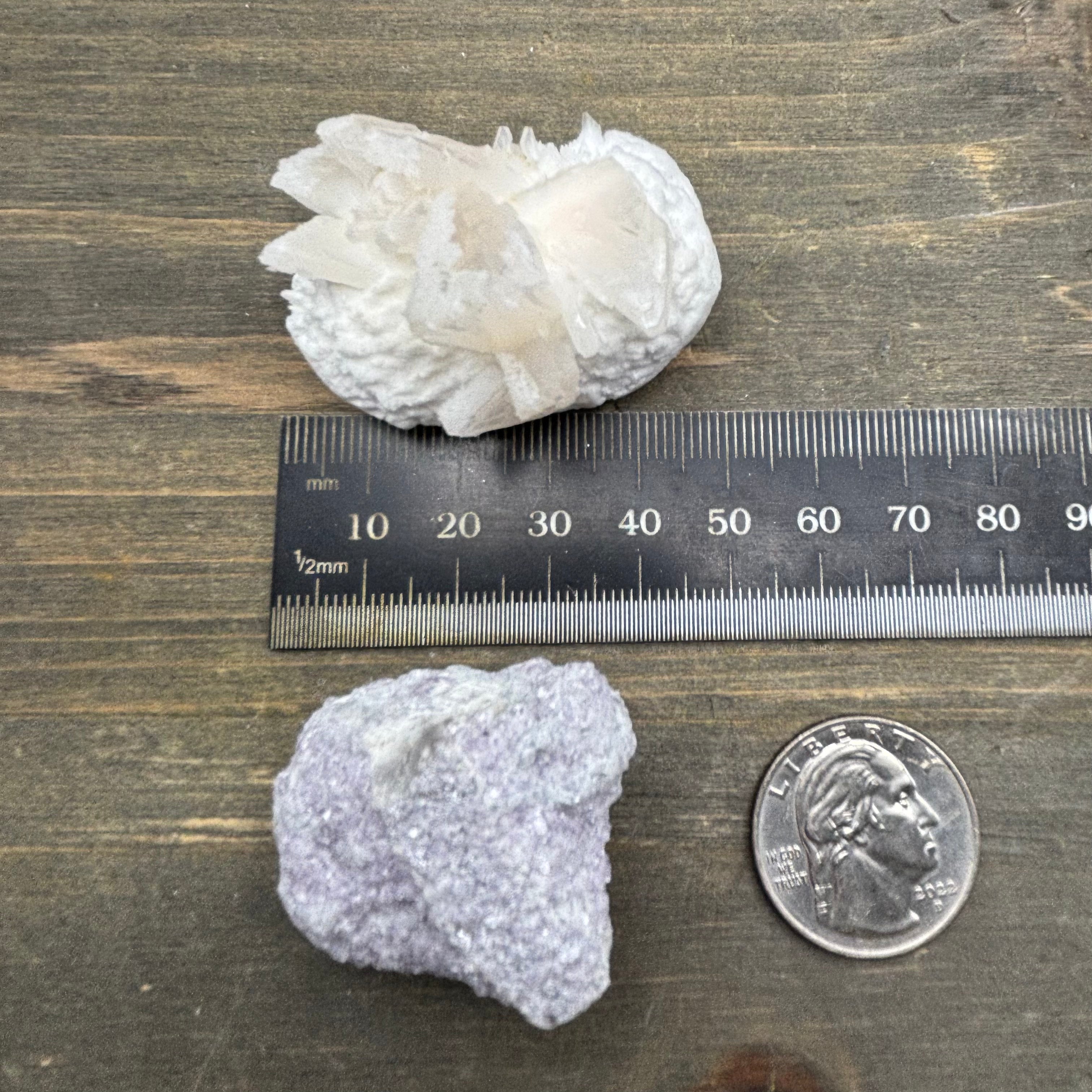 Lepidolite and Zeolite Natural Pairing - 020