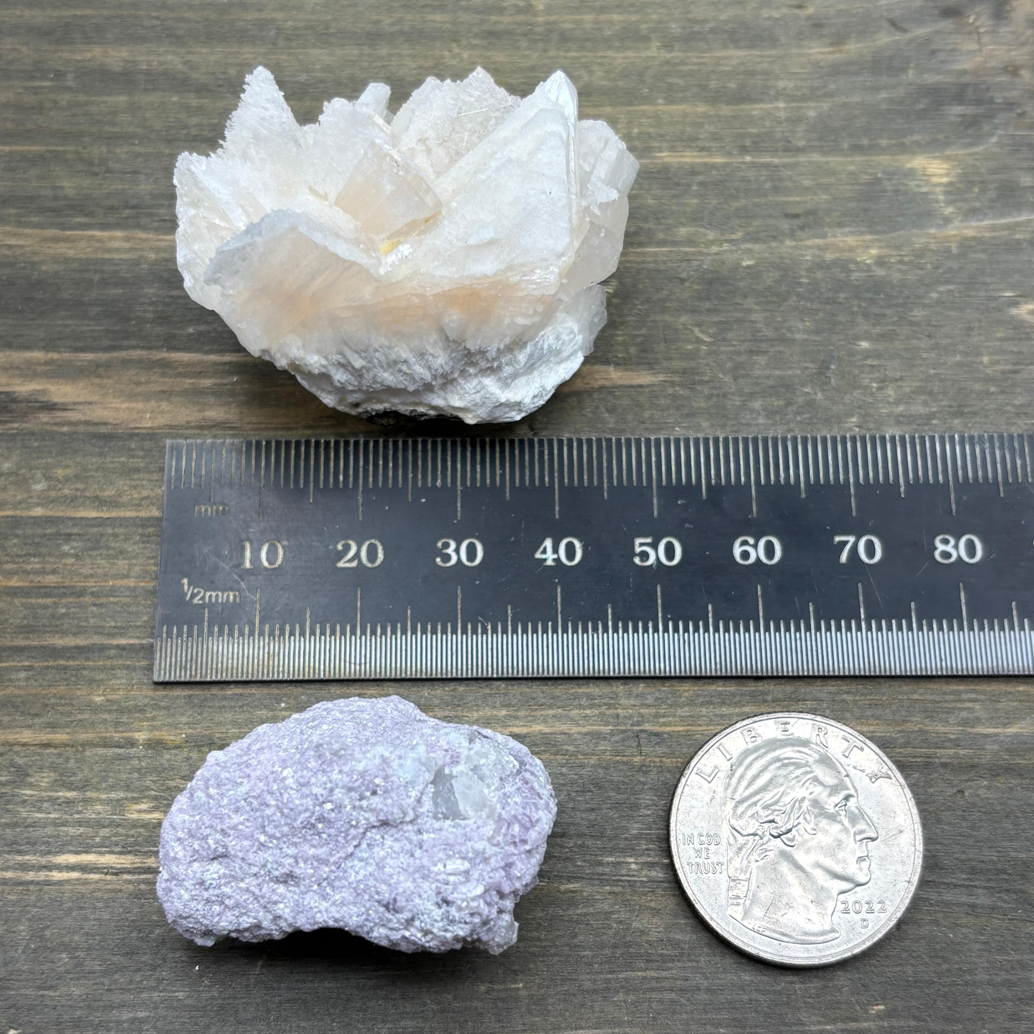 Lepidolite and Zeolite Natural Pairing - 025