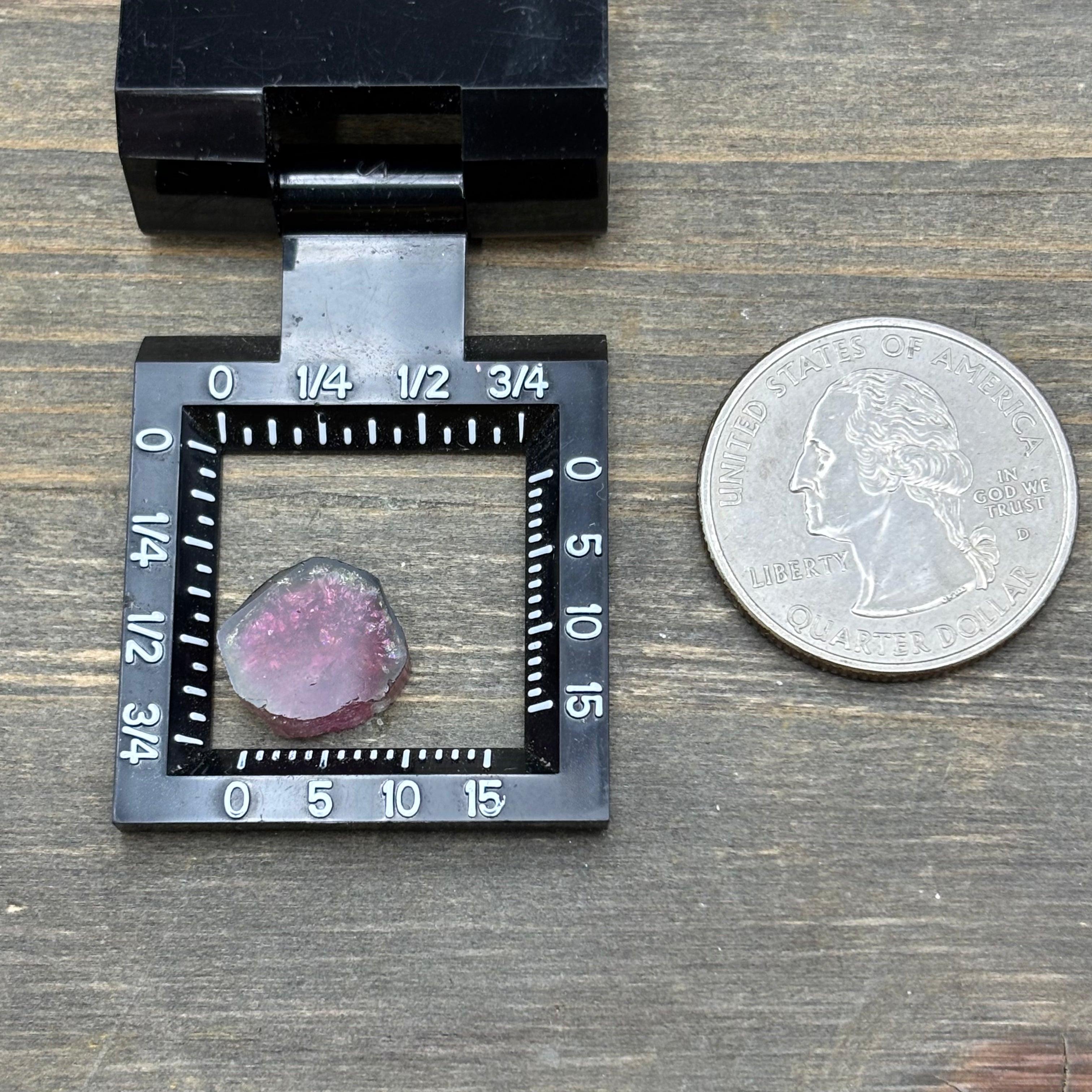 Watermelon Tourmaline Cross-Section - 059