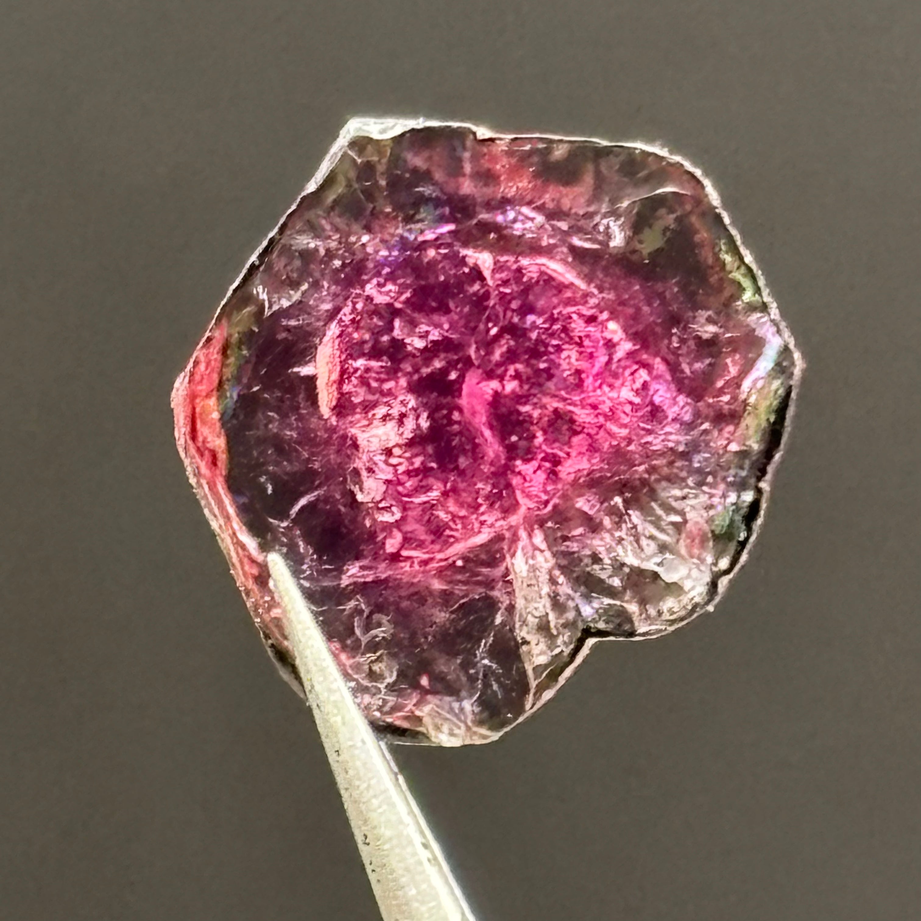 Watermelon Tourmaline Cross-Section - 060