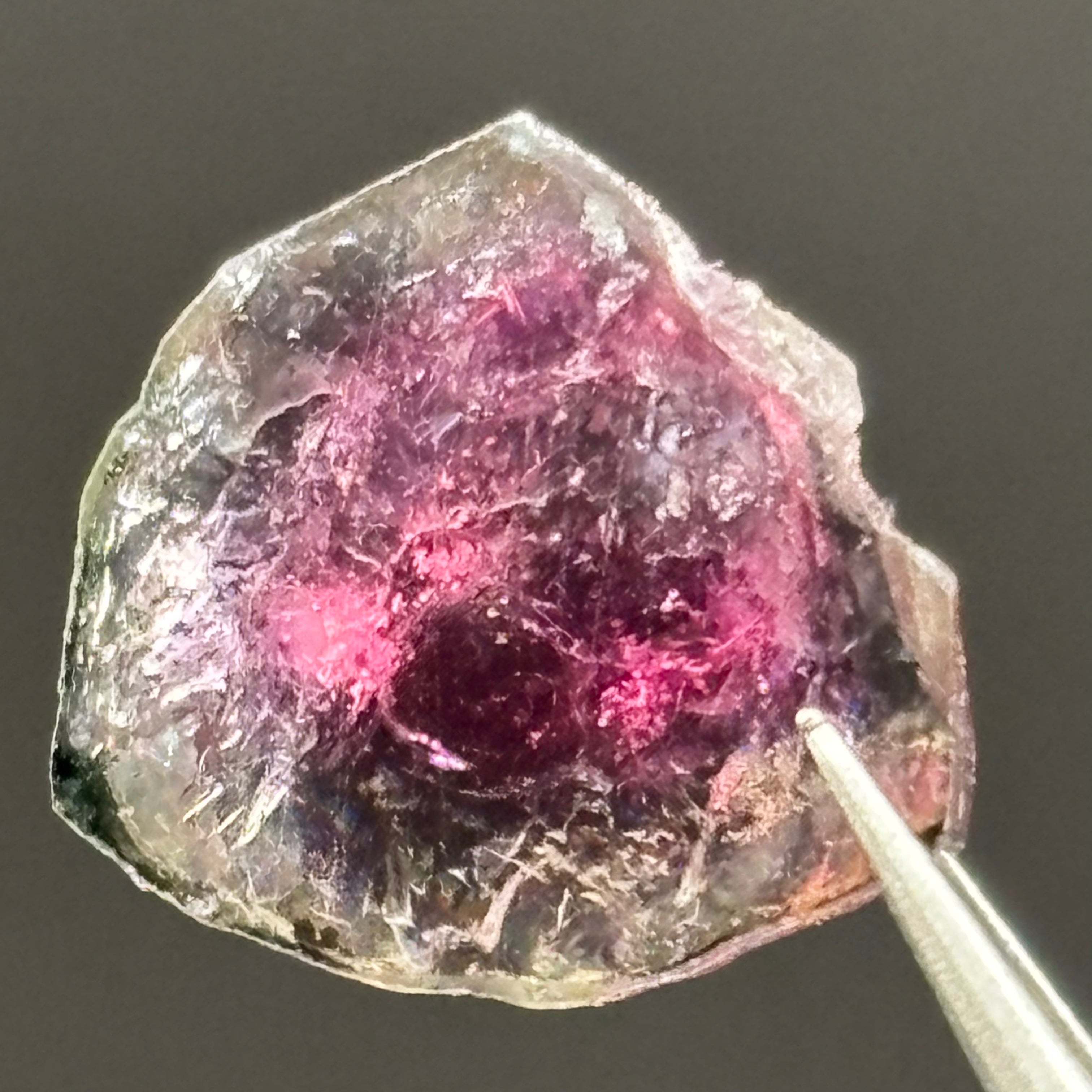 Watermelon Tourmaline Cross-Section - 061