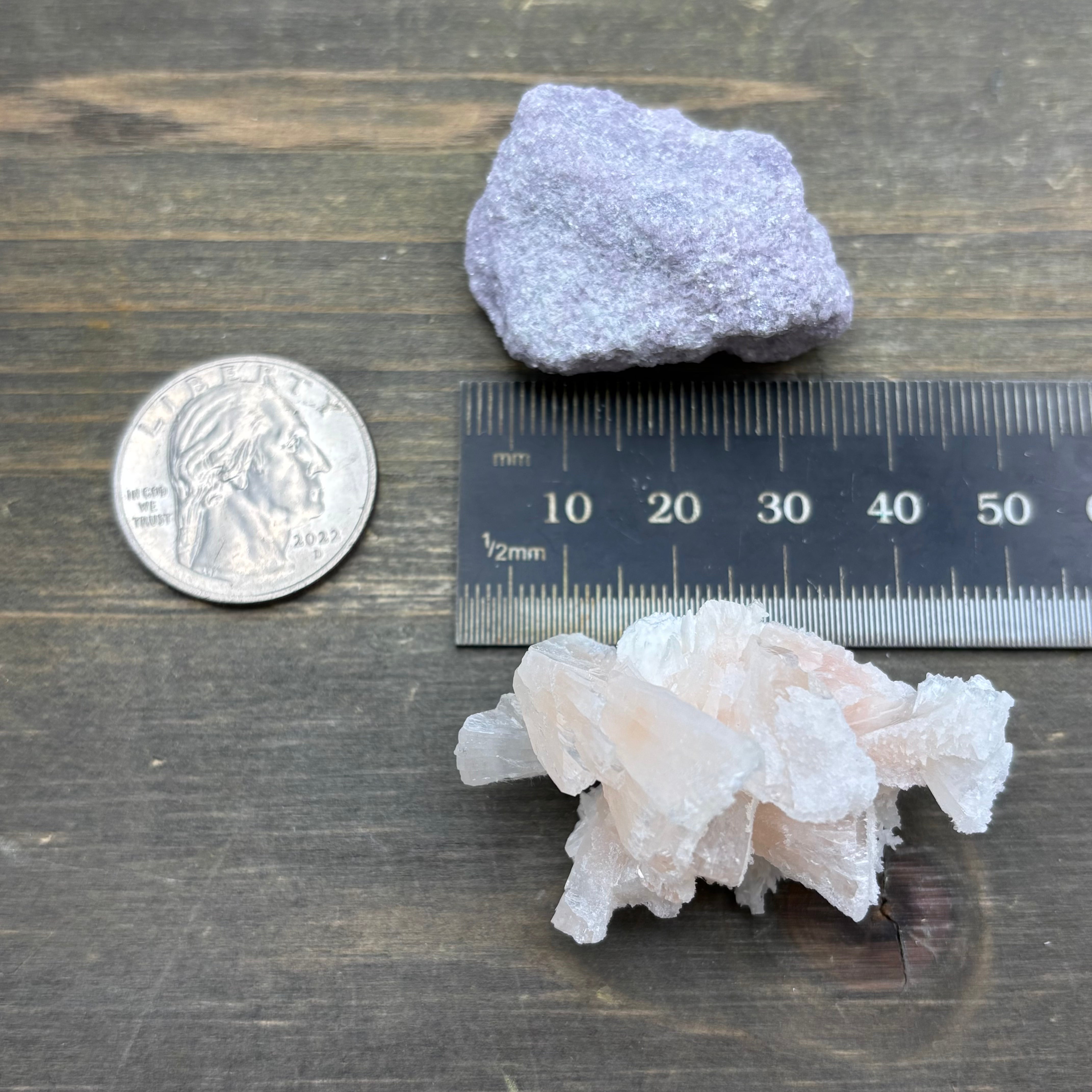 Lepidolite and Zeolite Natural Pairing - 032