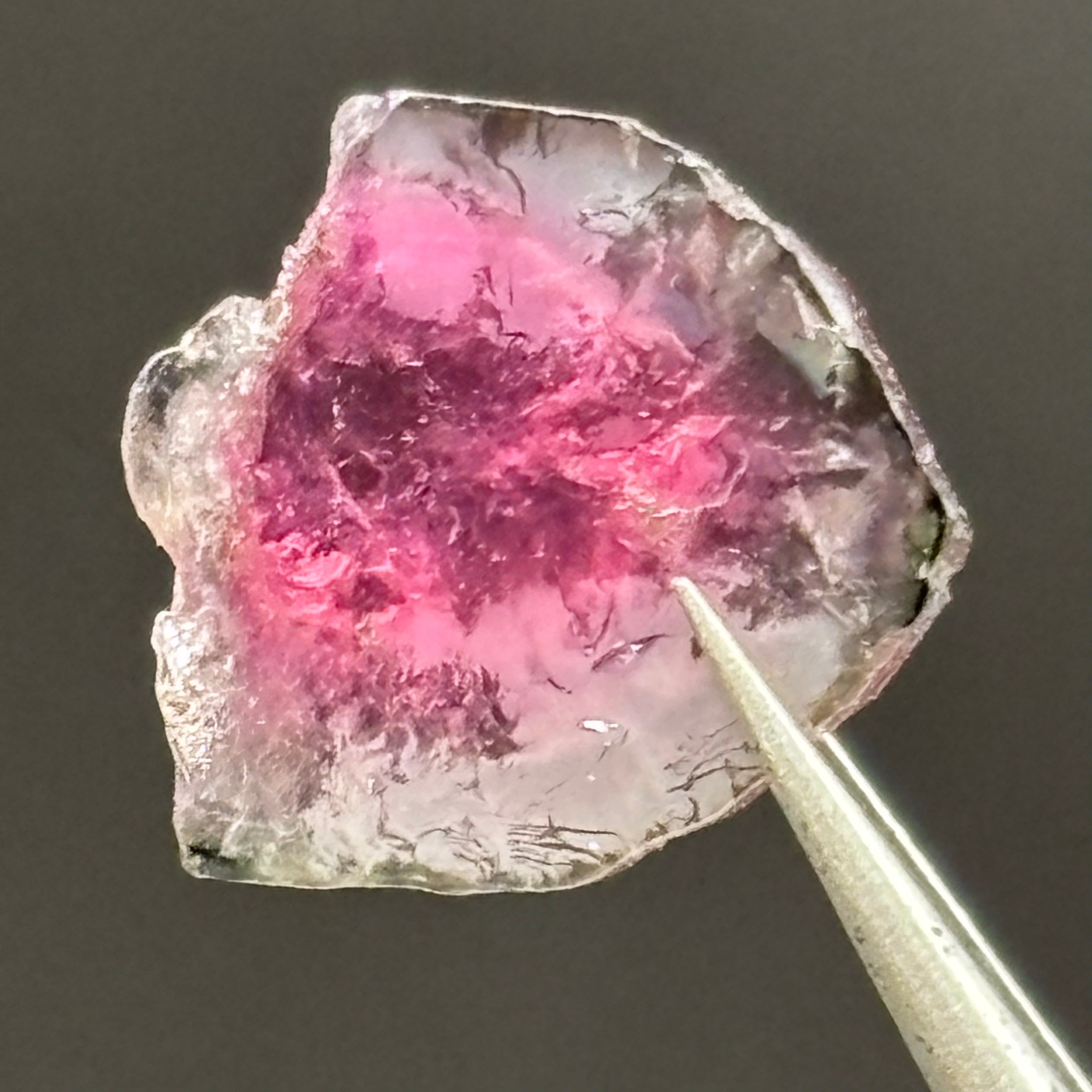 Watermelon Tourmaline Cross-Section - 068