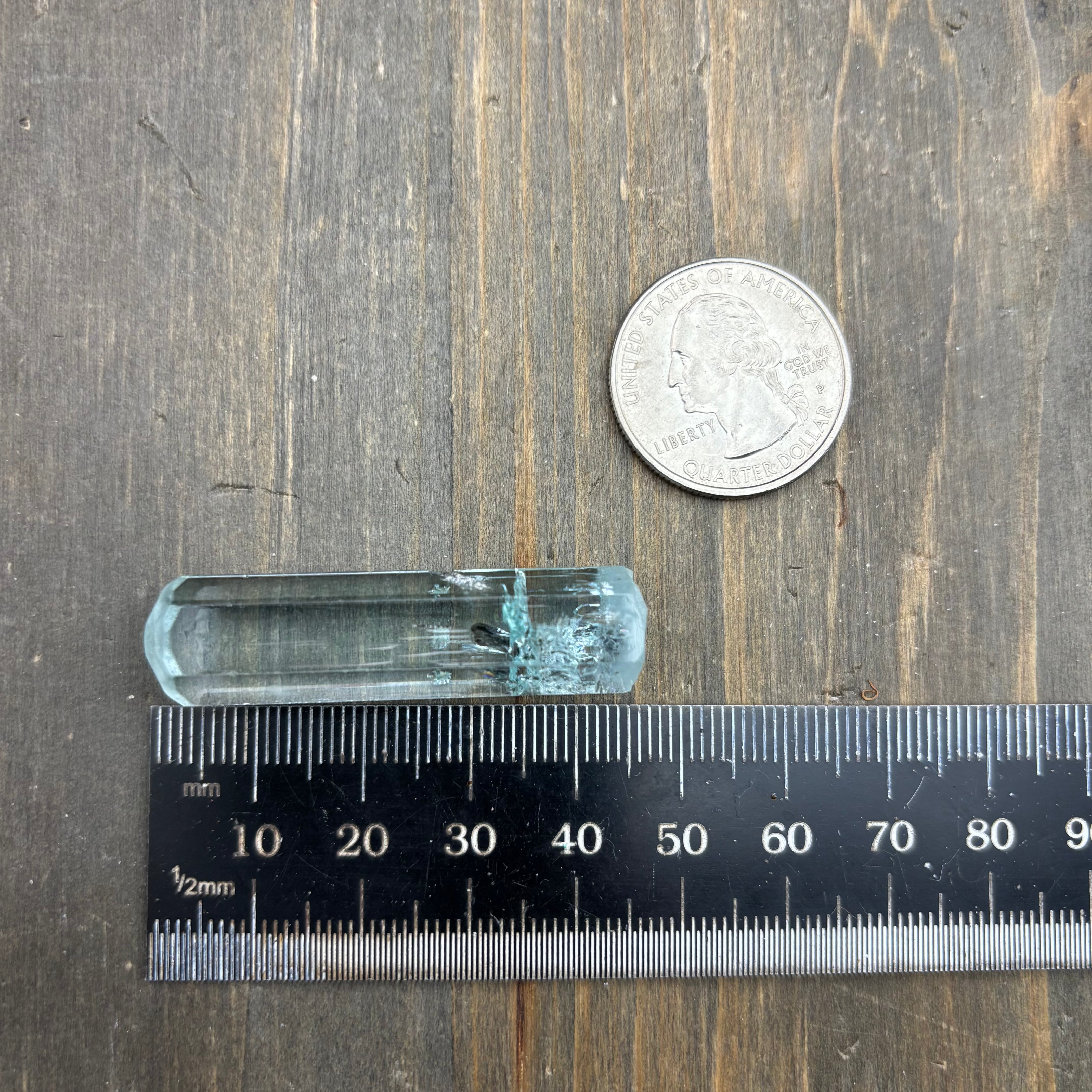 Supreme Aquamarine from the High Himalayas - 003